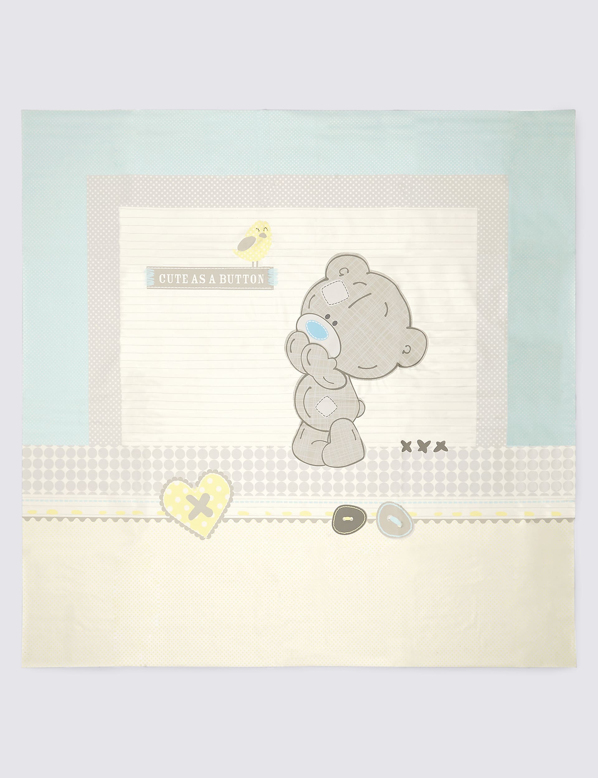 Highchair Splash Mat Cute as a Button Image 1 of 2