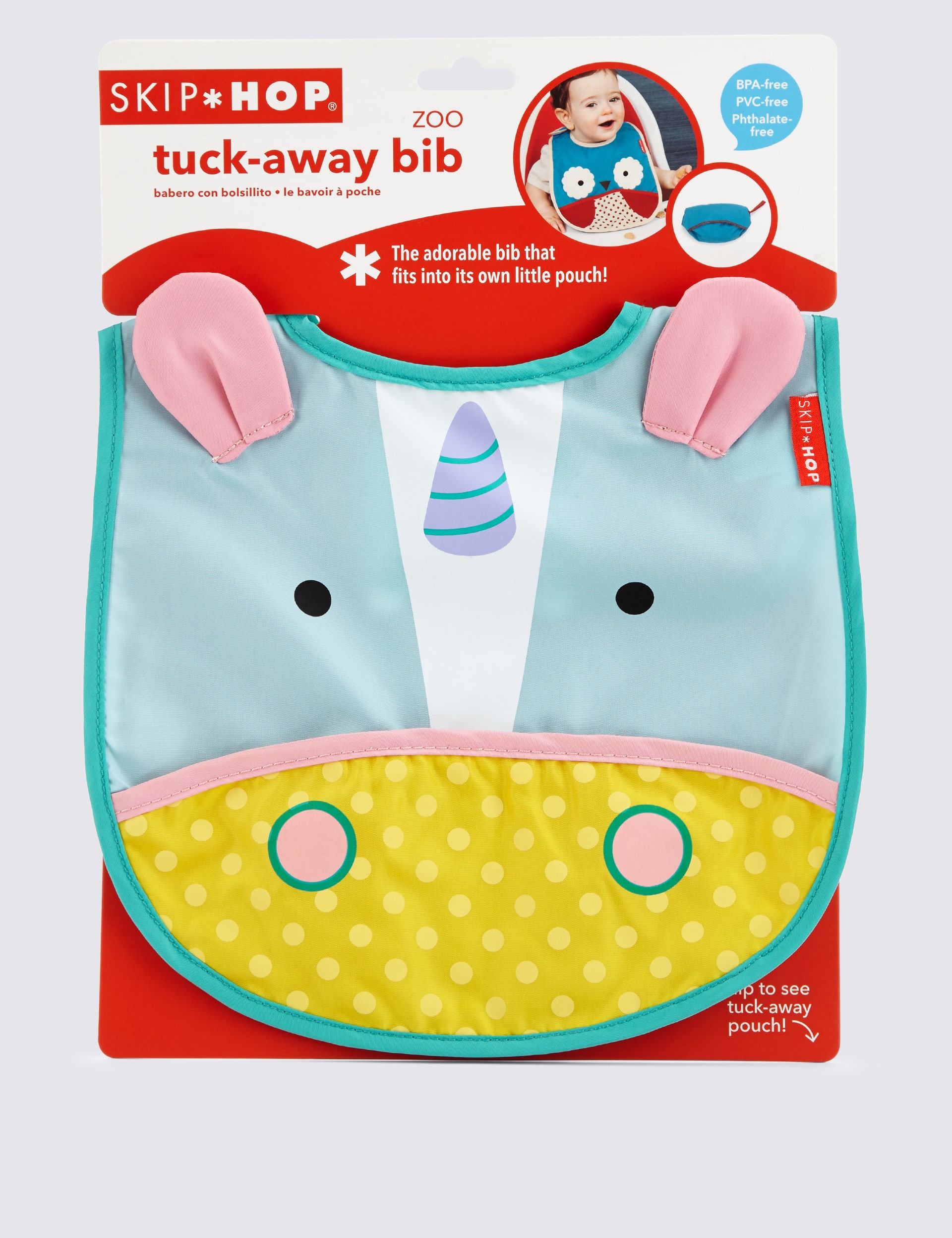 Unicorn Bib Image 1 of 2