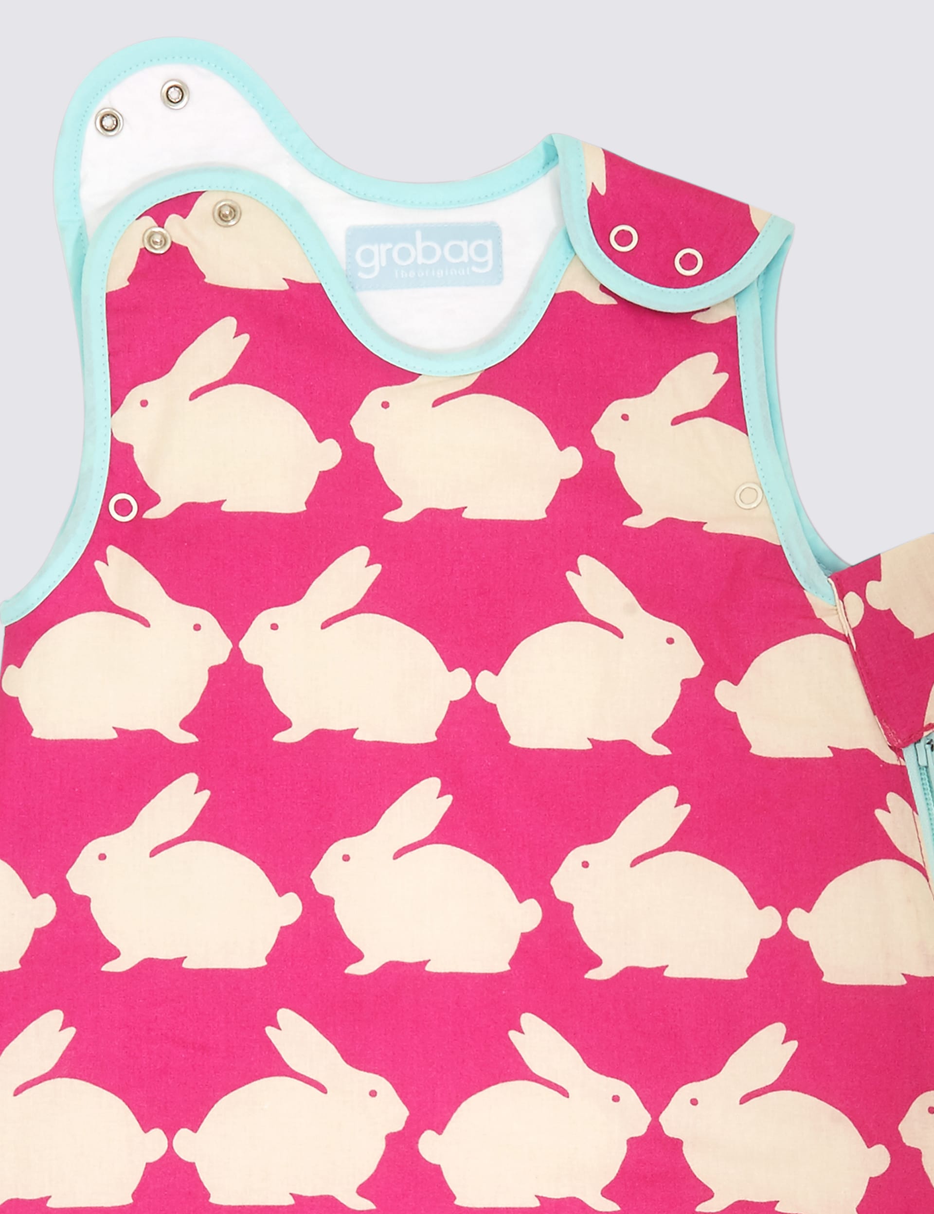 Kissing Rabbits 2.5 Tog Sleep Bag Image 2 of 4