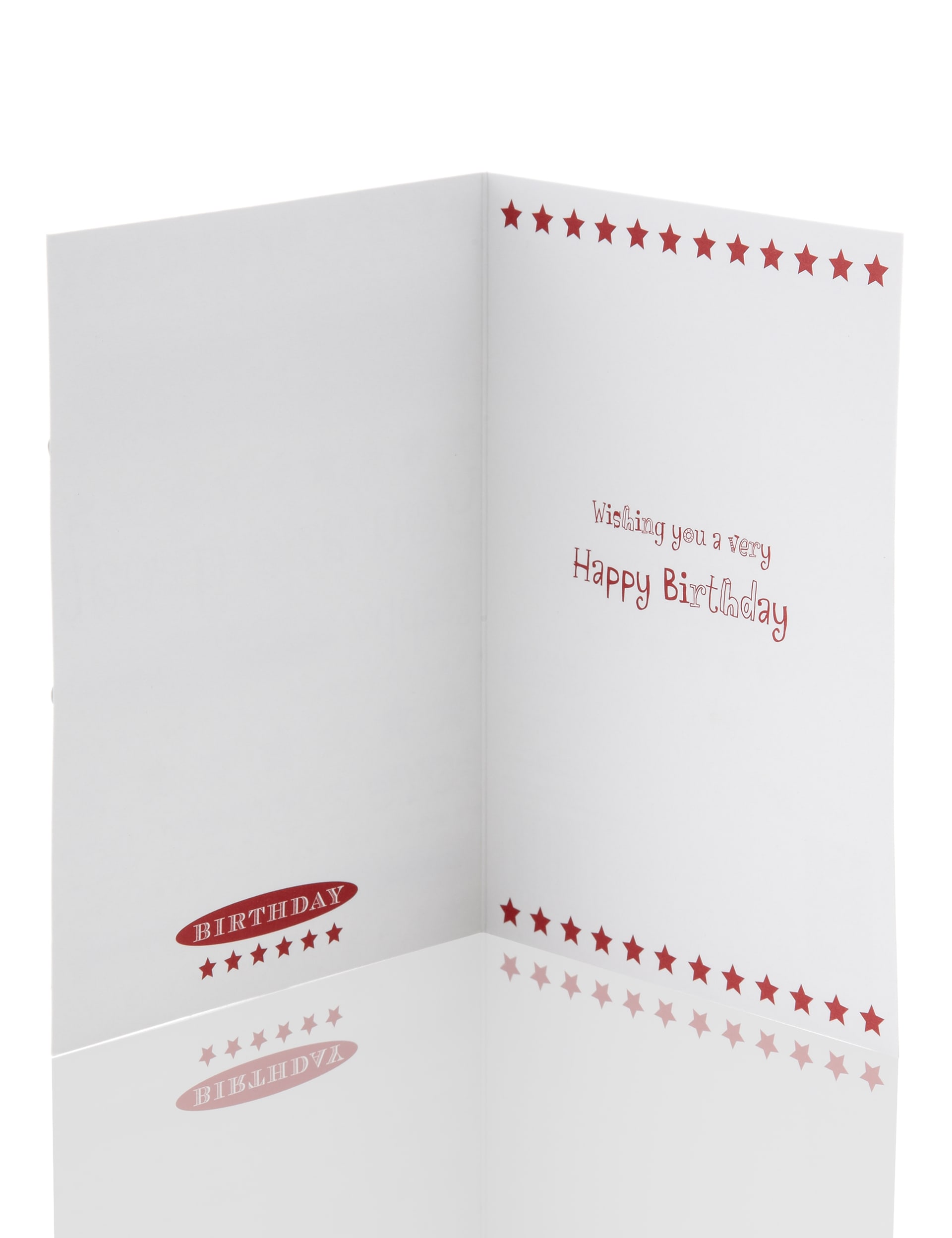 Celebrate Text Male Birthday Card Image 1 of 2