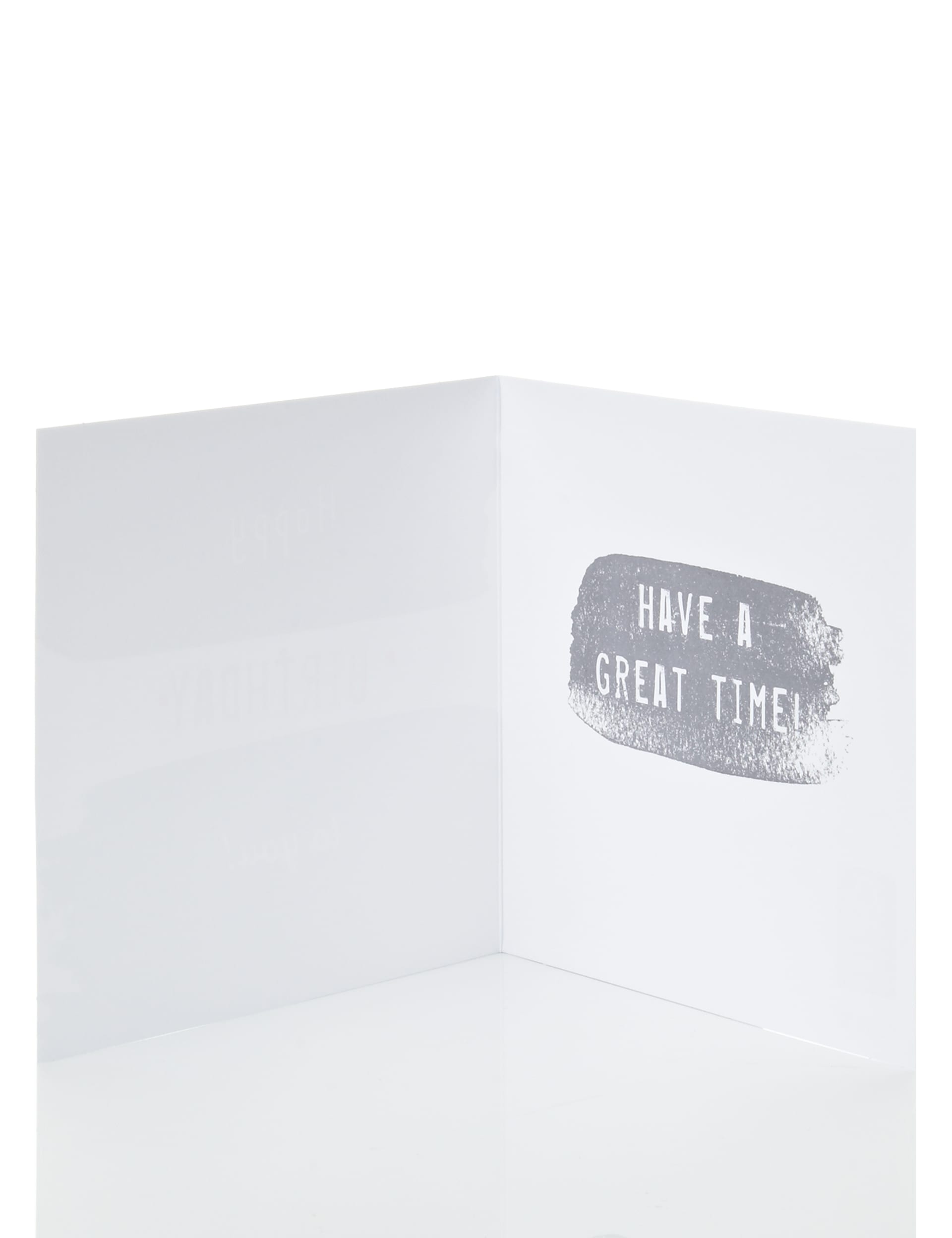 Blue Wash Birthday Card Image 1 of 2