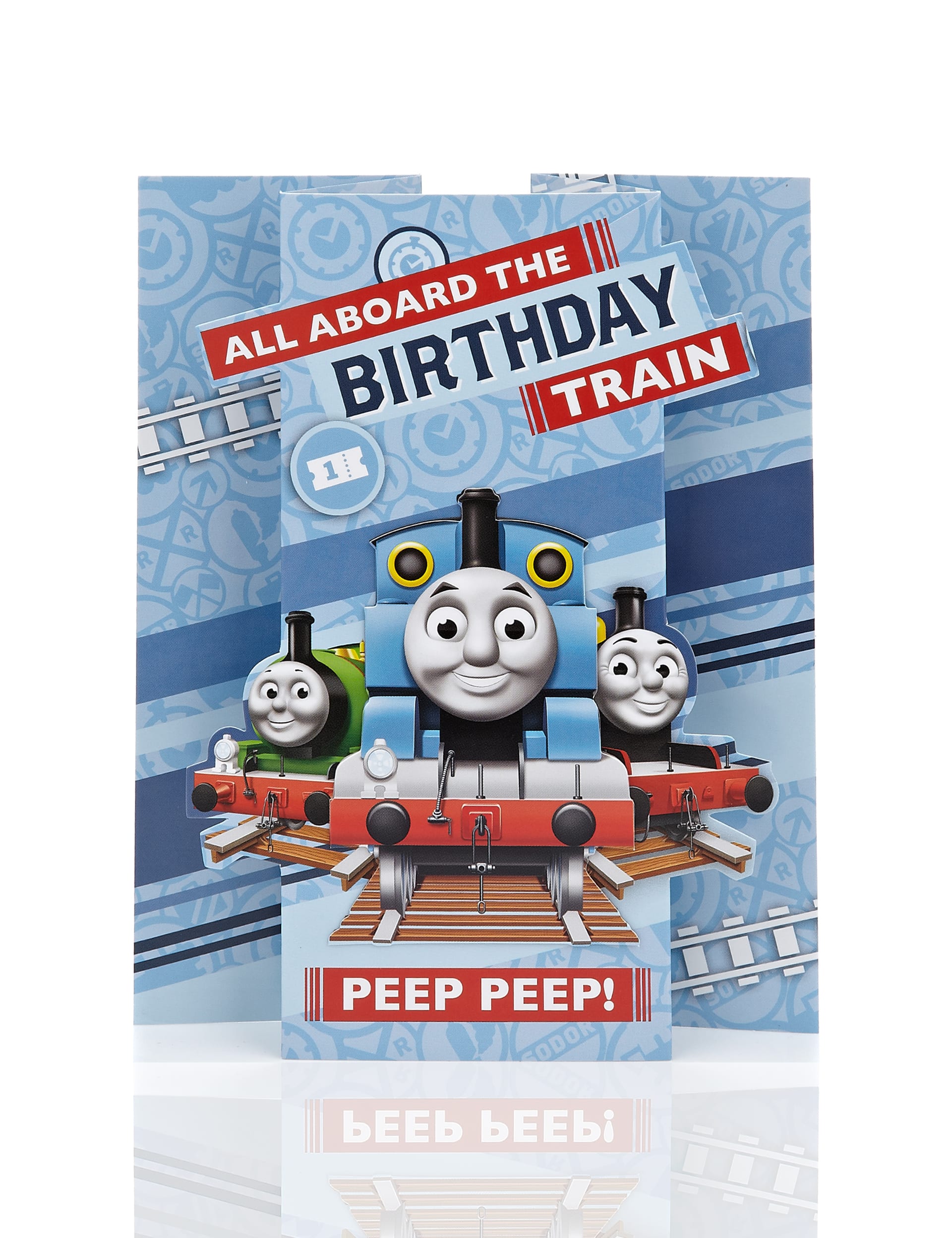 Thomas The Tank Engine Birthday Card M S