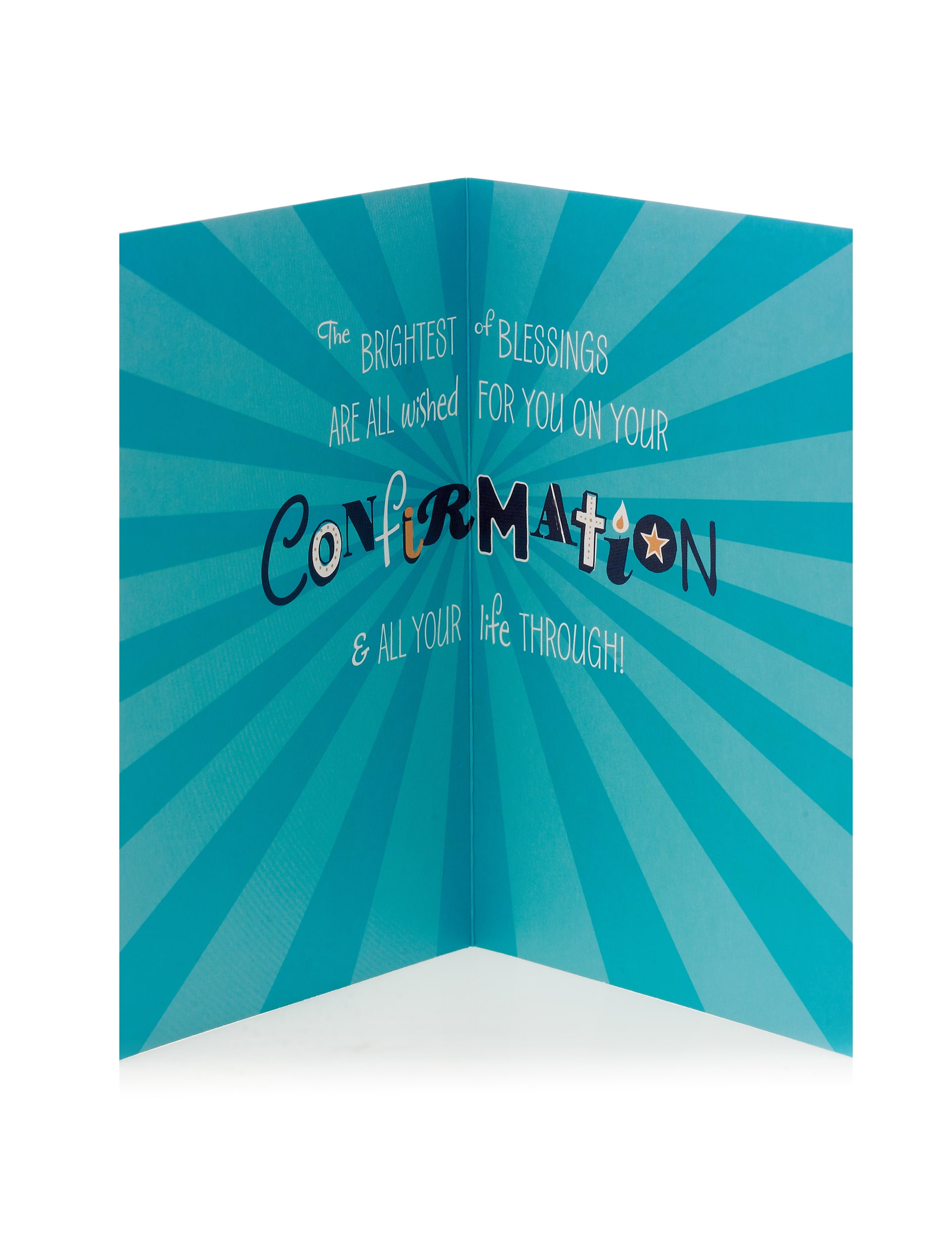 Fun Boy's Confirmation Card Image 1 of 2
