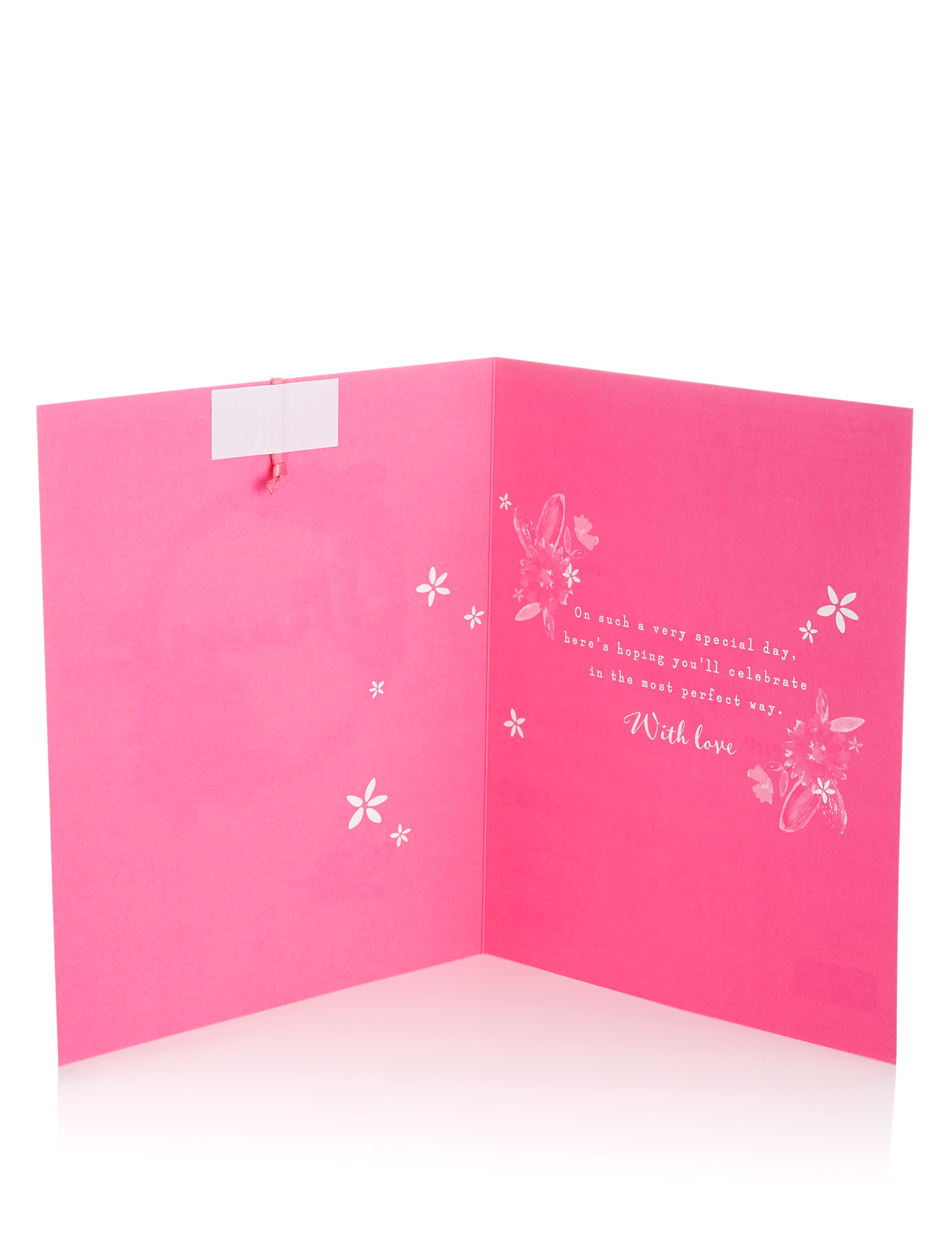 Mum Floral Keepsake Birthday Card Image 2 of 5