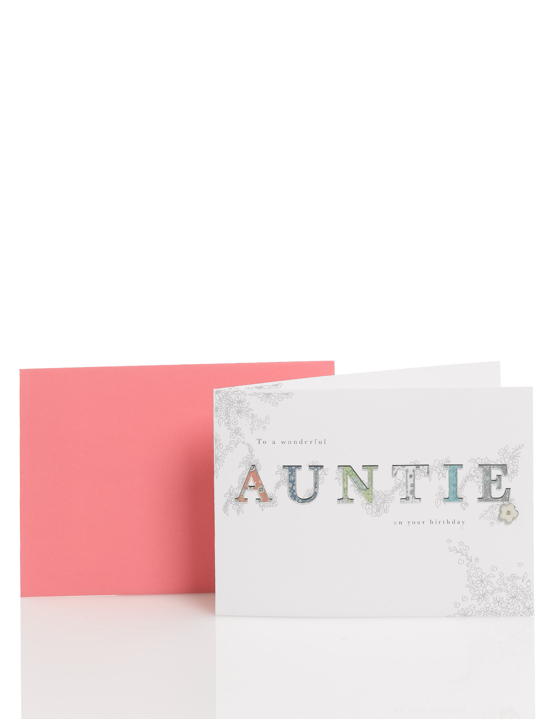 Classic Auntie Birthday Card Image 1 of 2