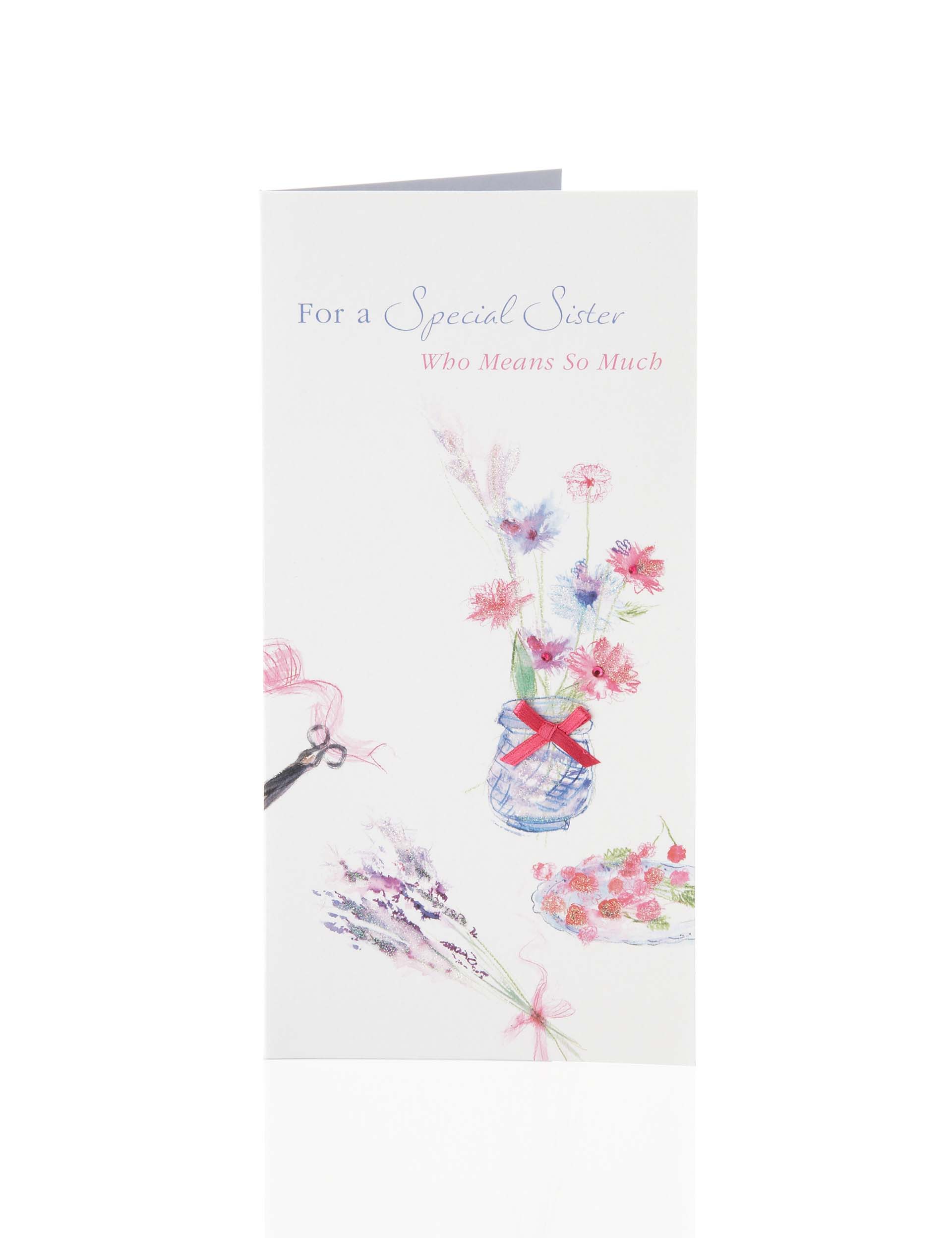 Sister Means So Much Birthday Card Image 1 of 1