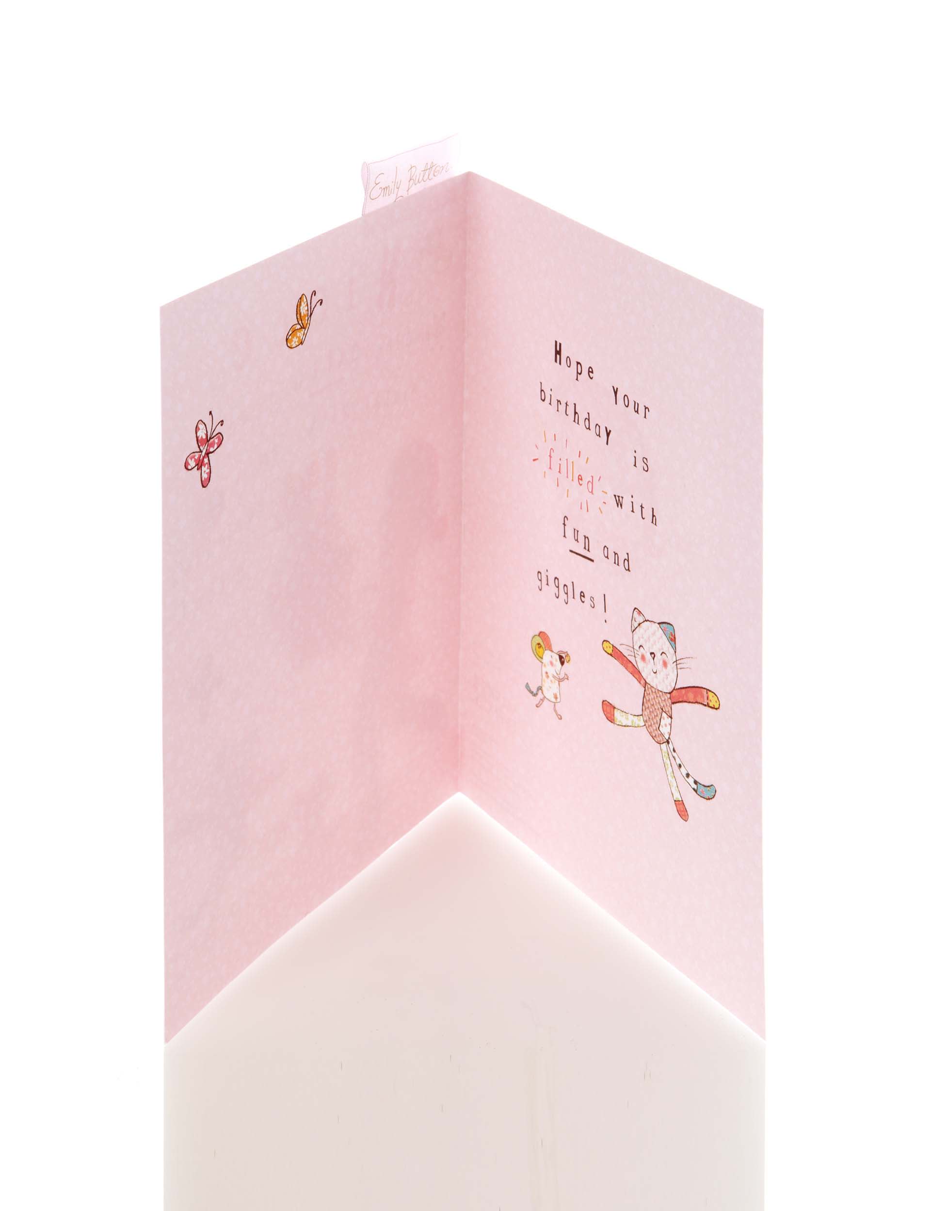 Emily Button™ Niece Birthday Card Image 1 of 2