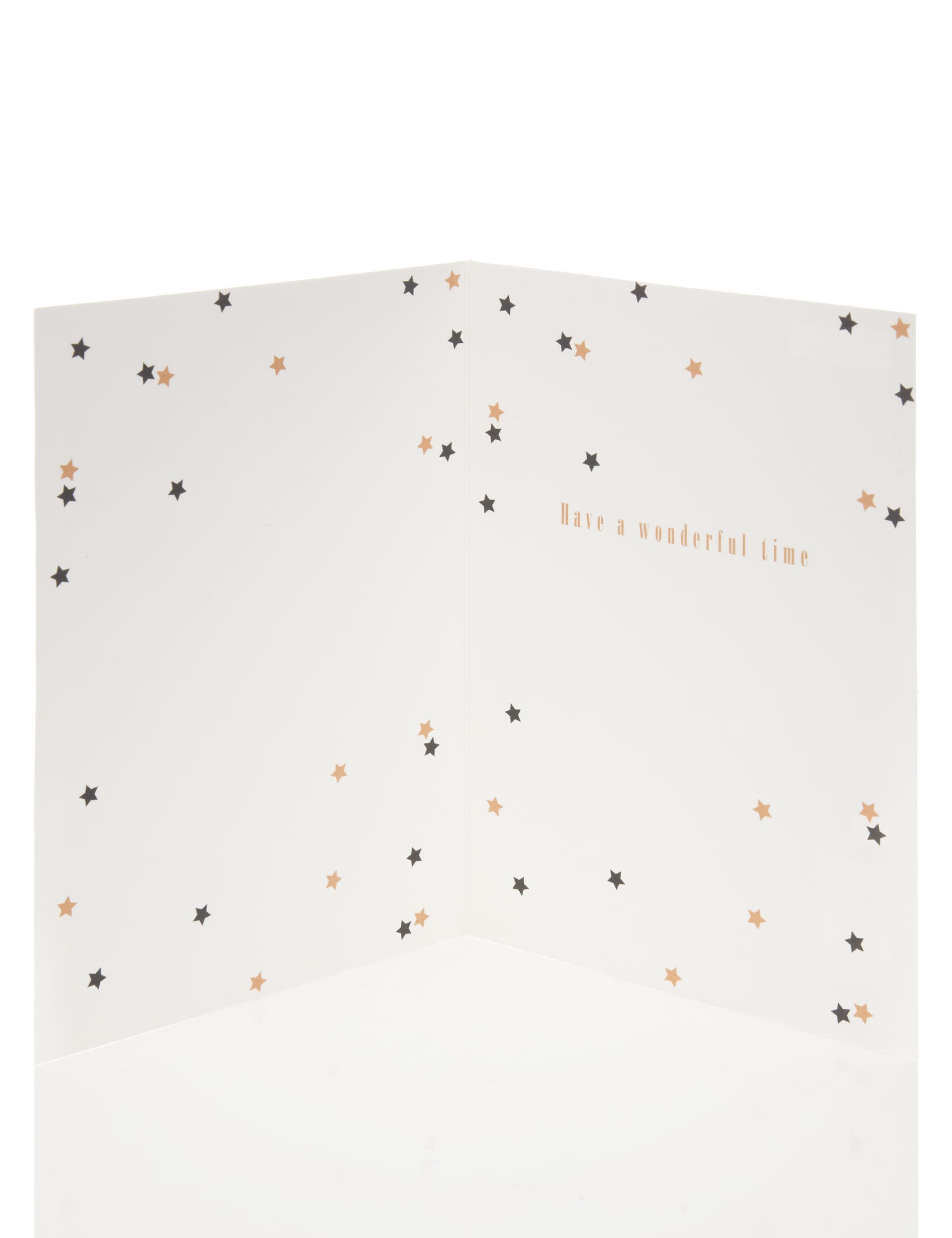 Gold Glitter 75th Birthday Card Image 2 of 3