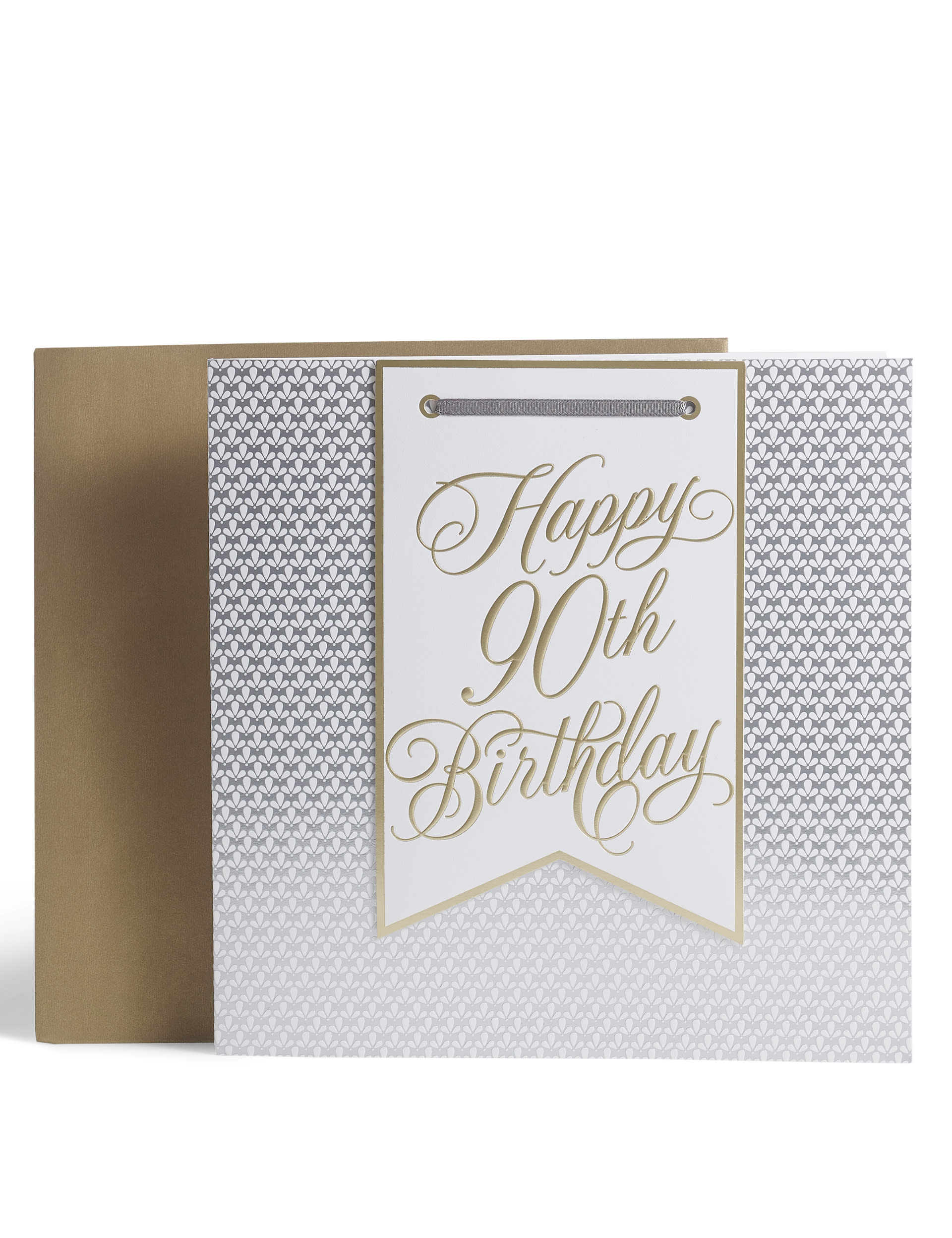 Premium 90th Birthday Card Image 1 of 2