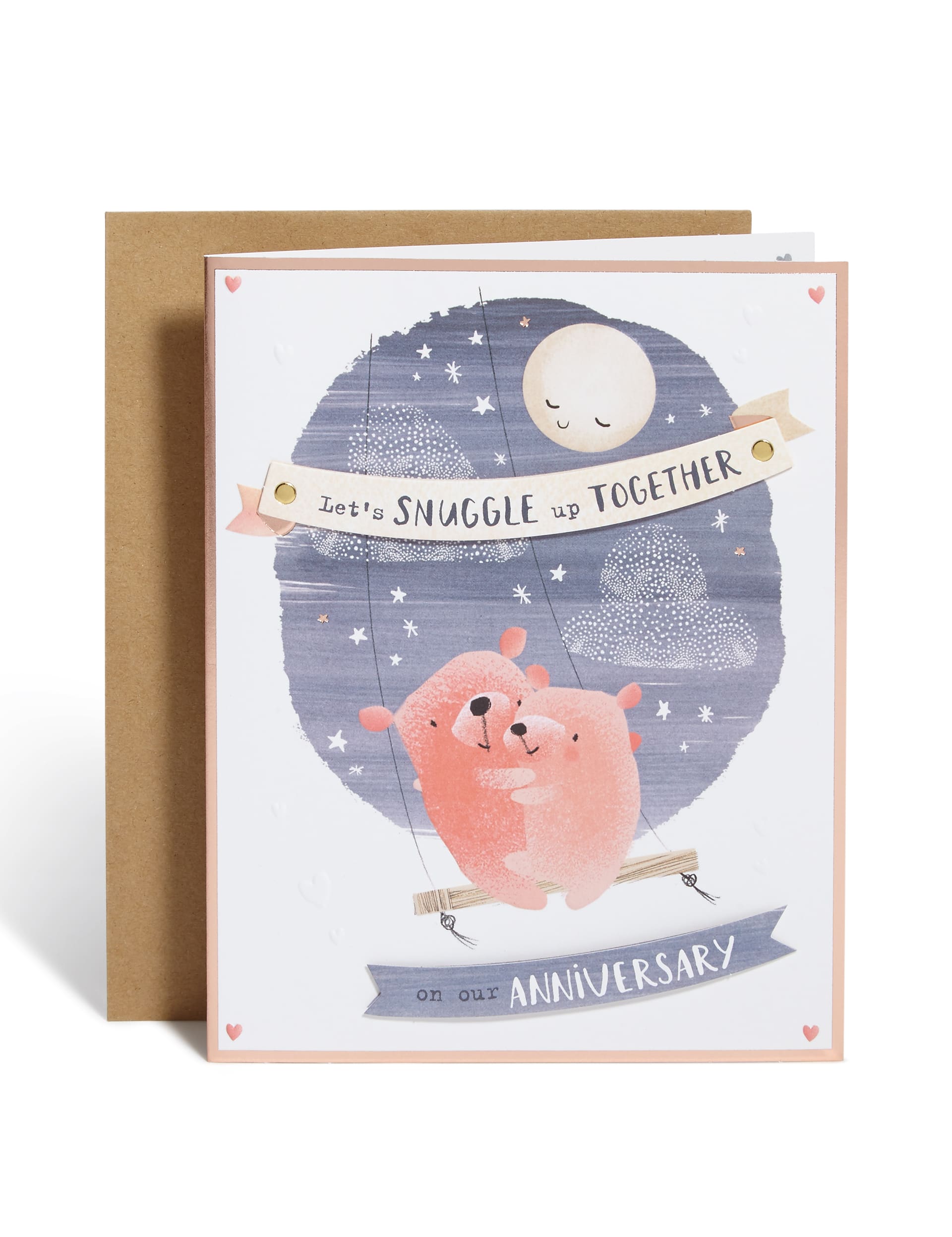 Snuggle Bears Anniversary Card Image 1 of 2