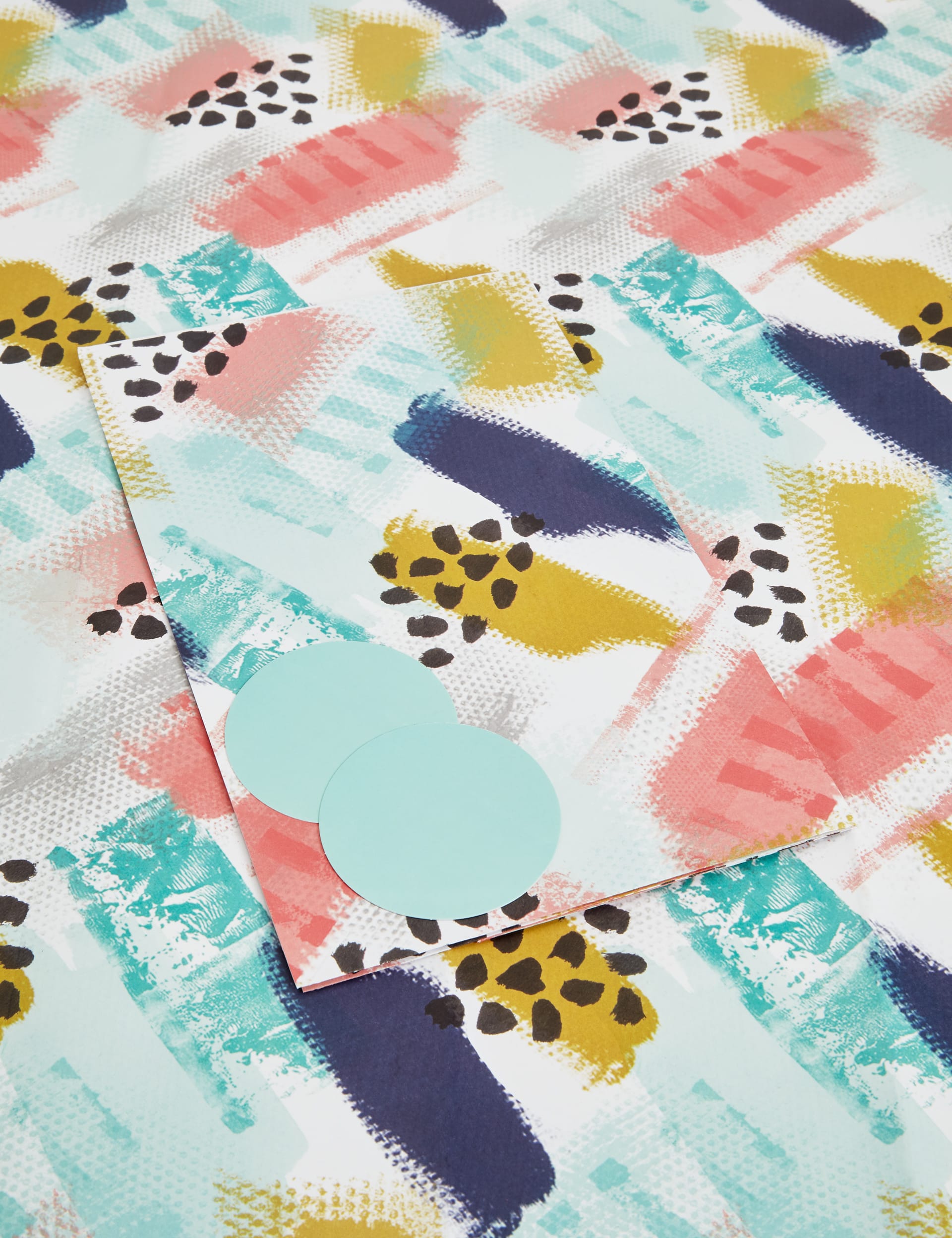 Abstract Brush Strokes Wrapping Paper Image 1 of 1