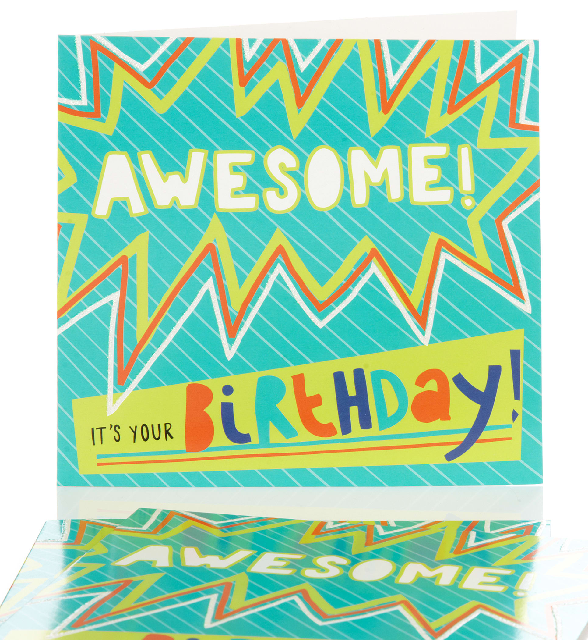 6 Bright Text Multipack Birthday Cards Image 1 of 2