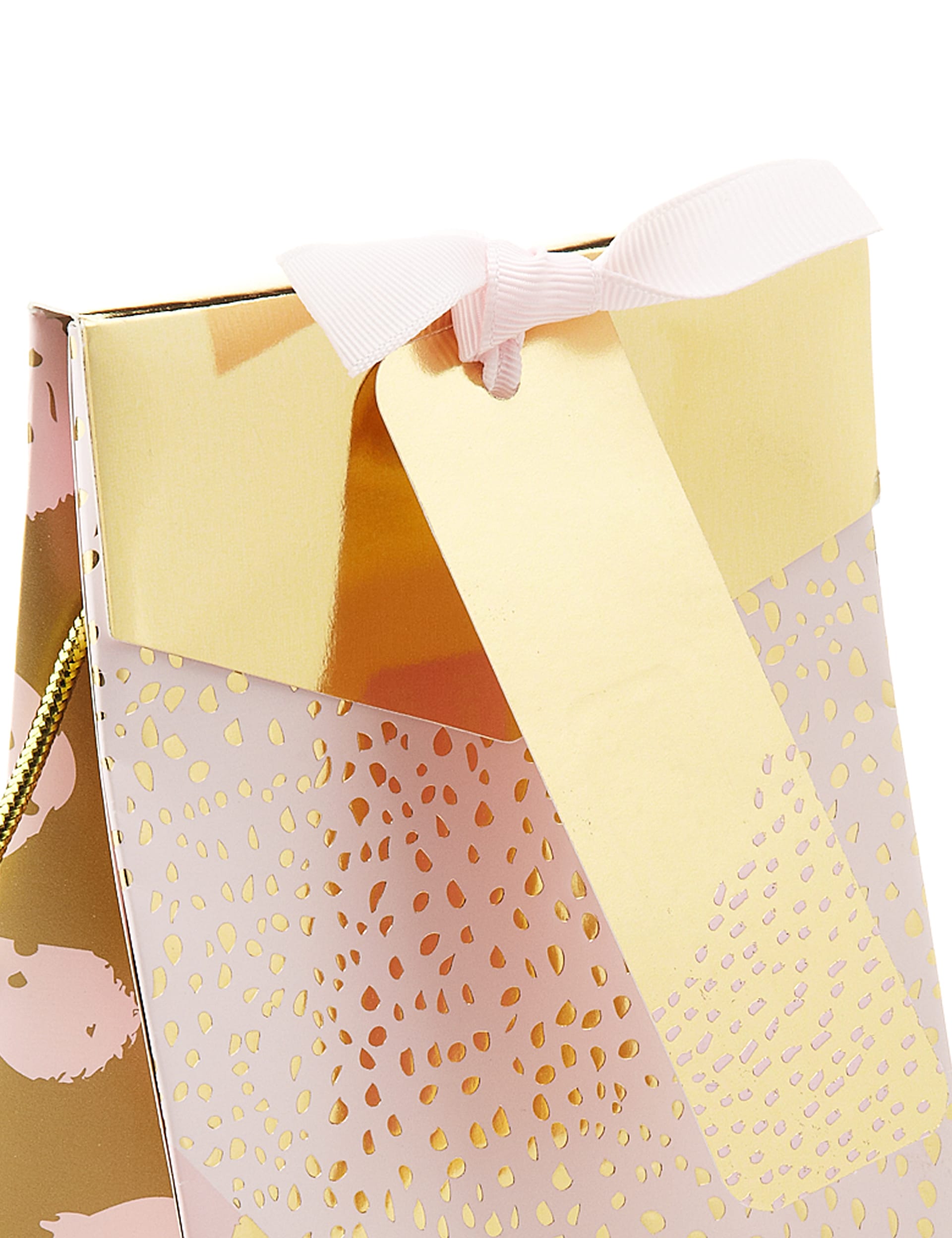 Coral & Gold Perfume Bag Image 2 of 3