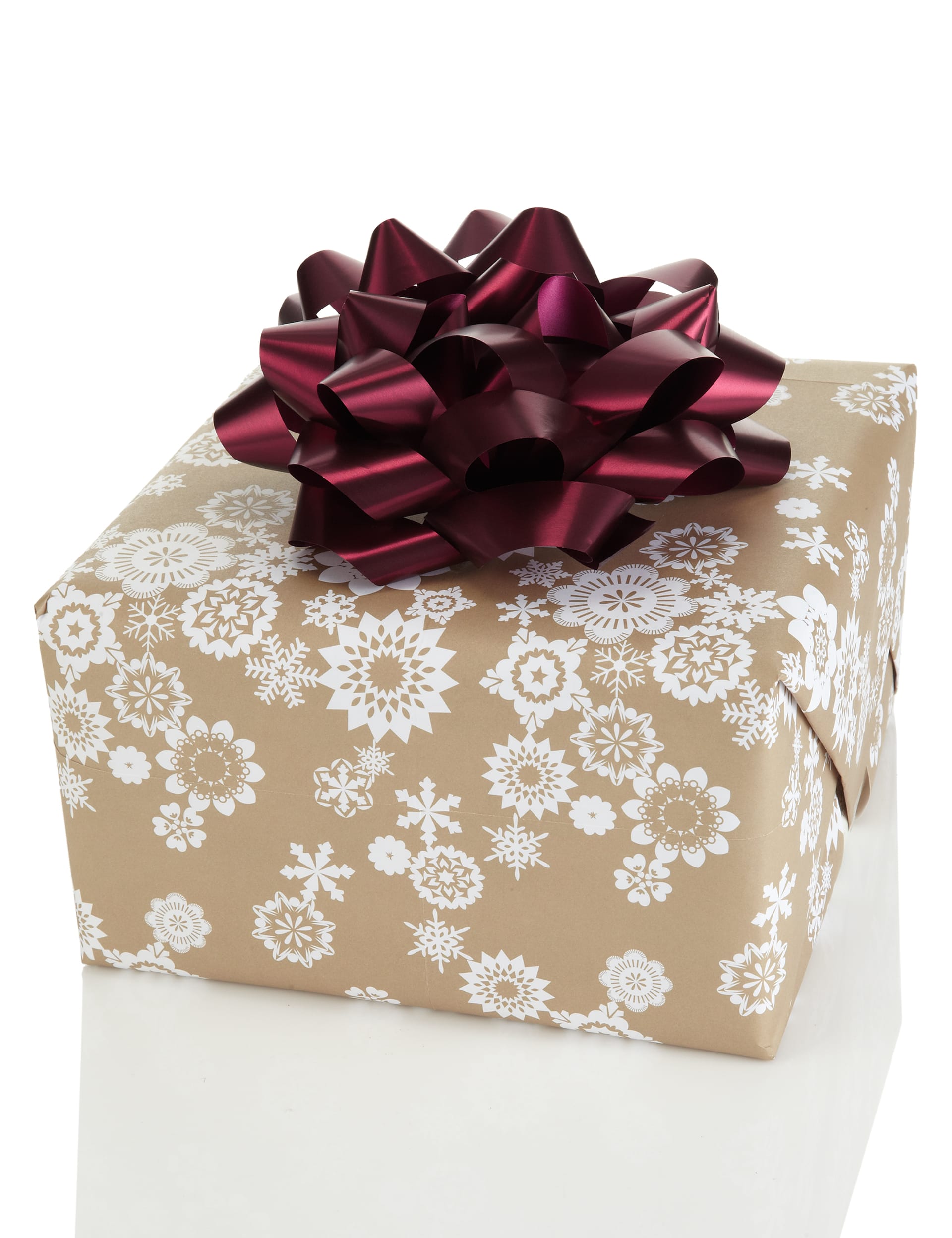 Oversized Plum Bow Image 1 of 2