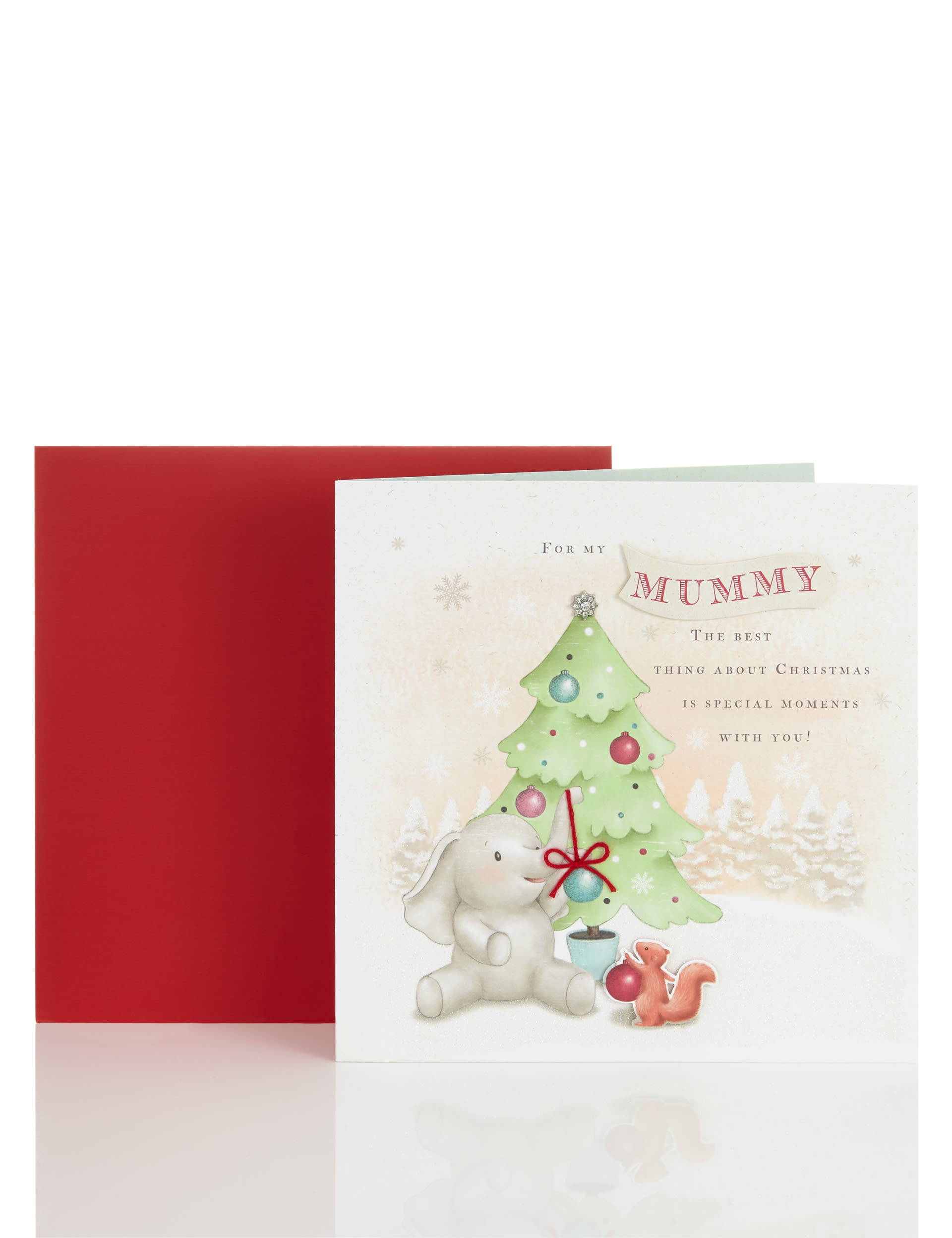 Mummy's Festive Helpers Christmas Card Image 2 of 3