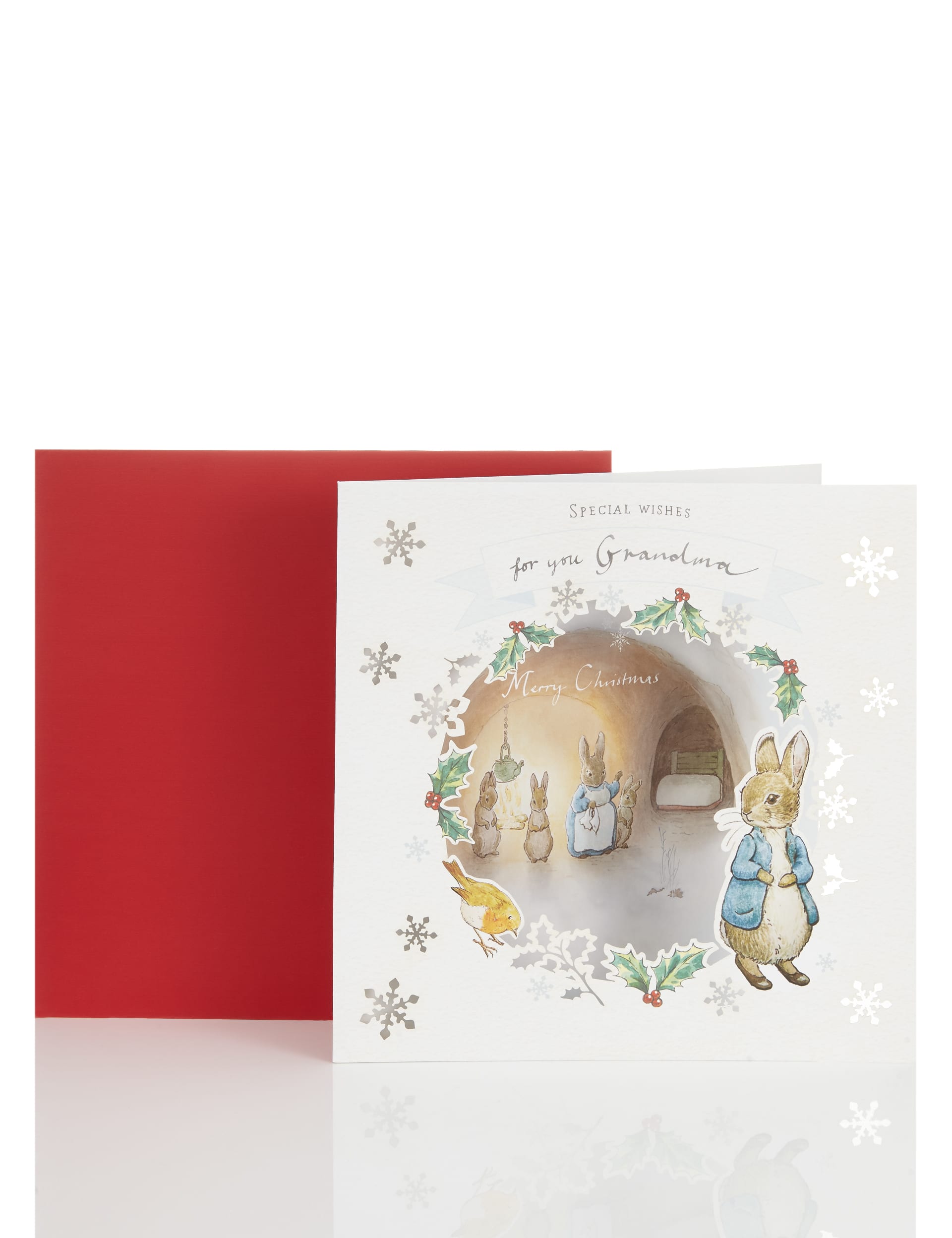 Peter Rabbit™ Grandma Christmas Card Image 2 of 4