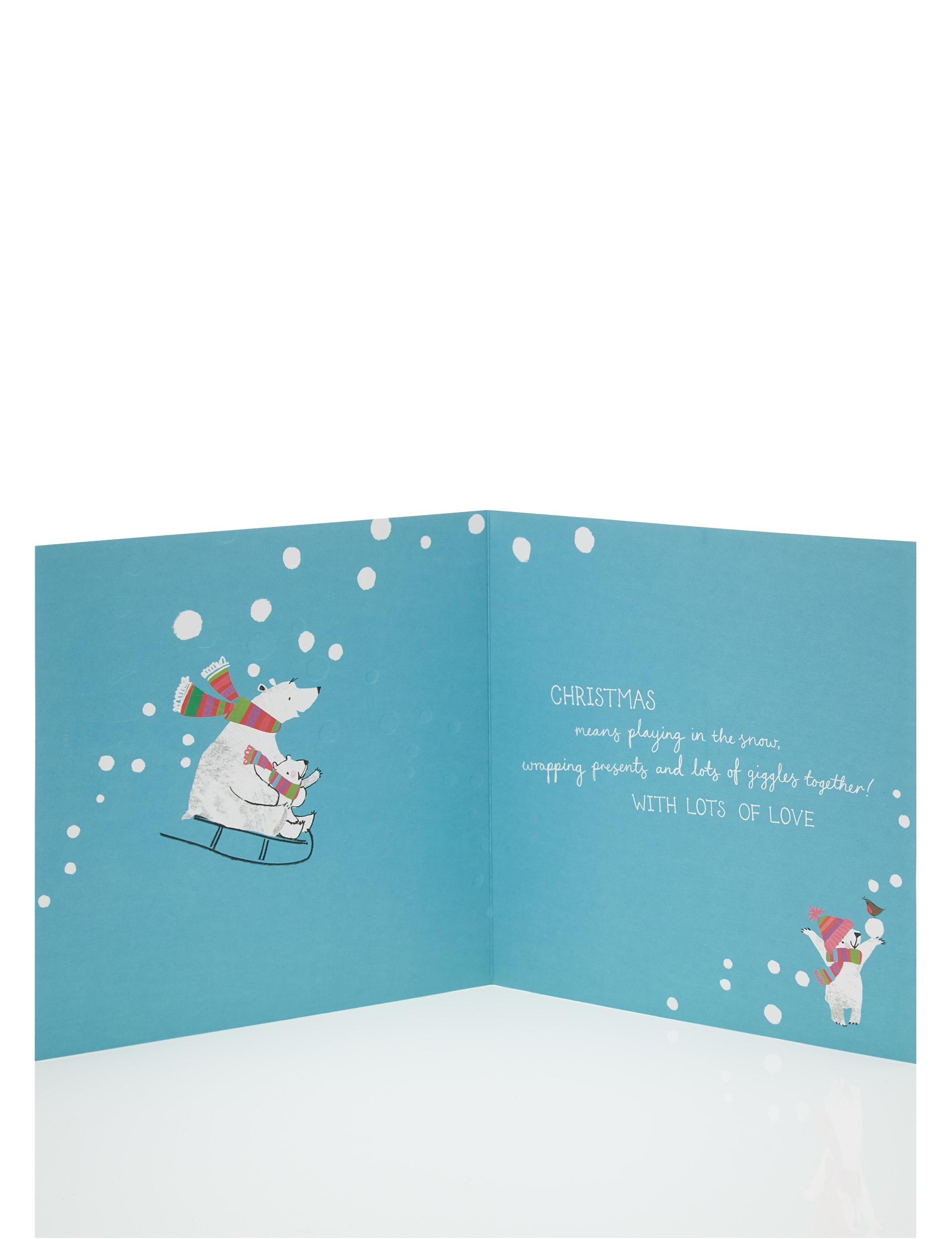 Daddy Bear Christmas Card Image 2 of 4