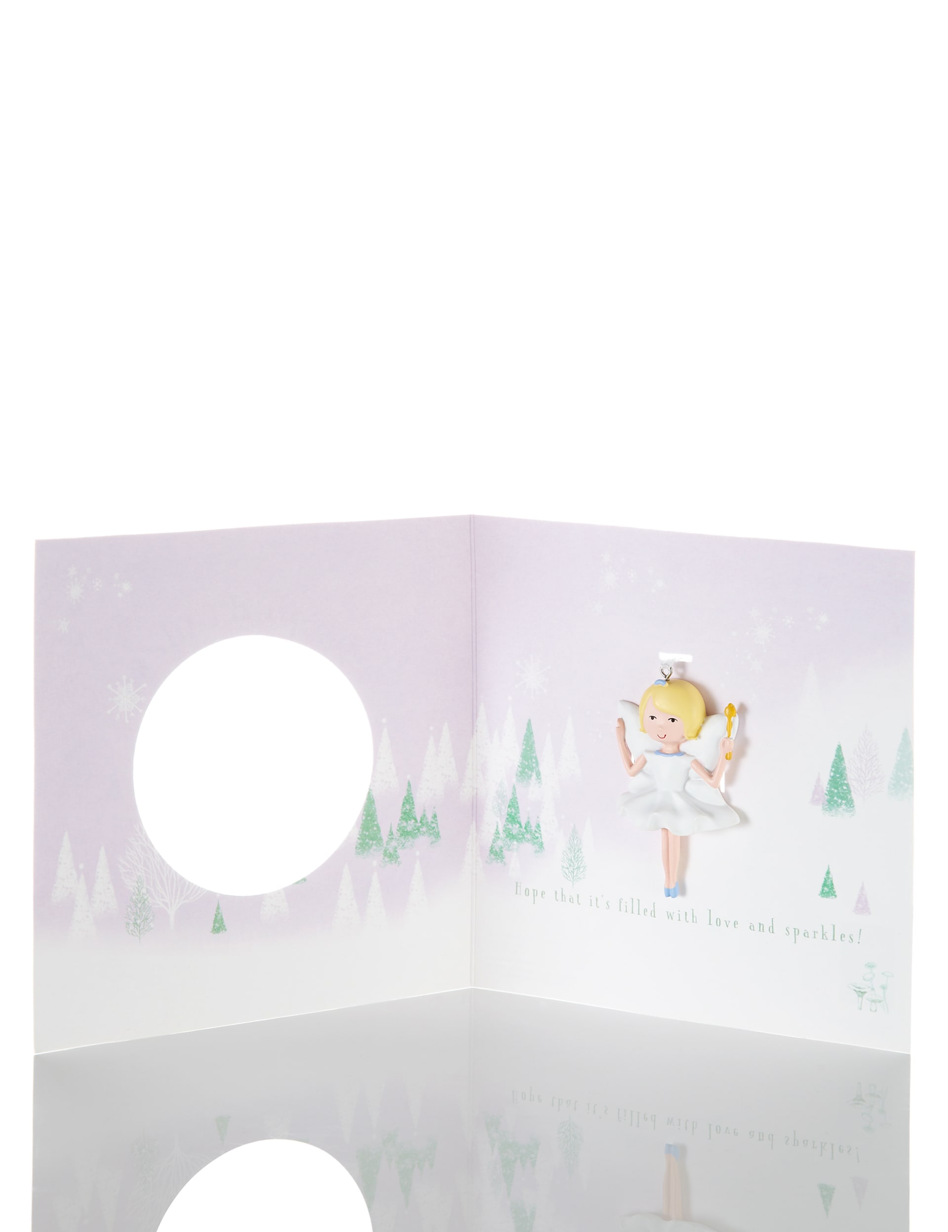 Special Little Girl Fairy Christmas Card Image 2 of 4
