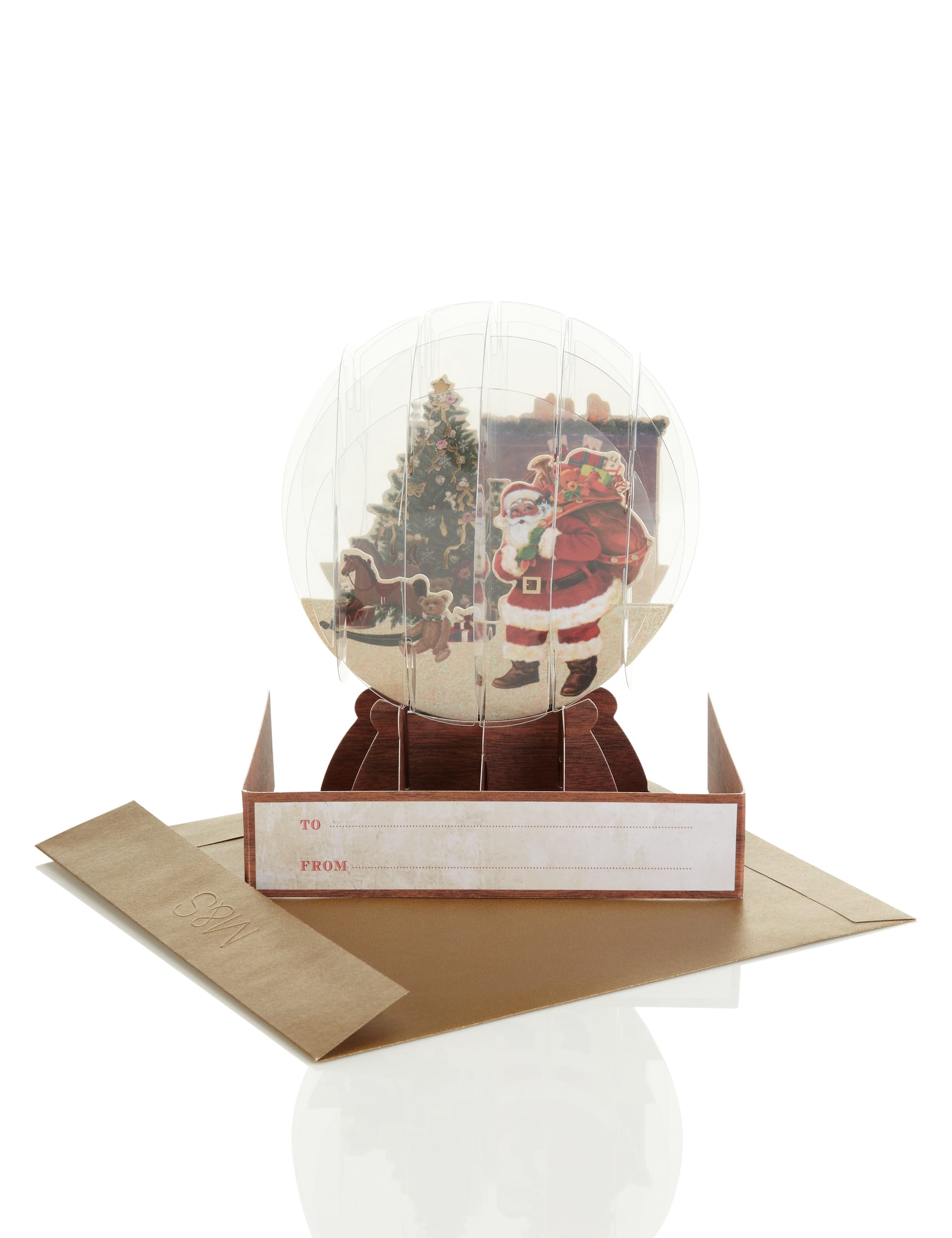 5 Innovative Santa Snow Globe Christmas Cards Image 2 of 3