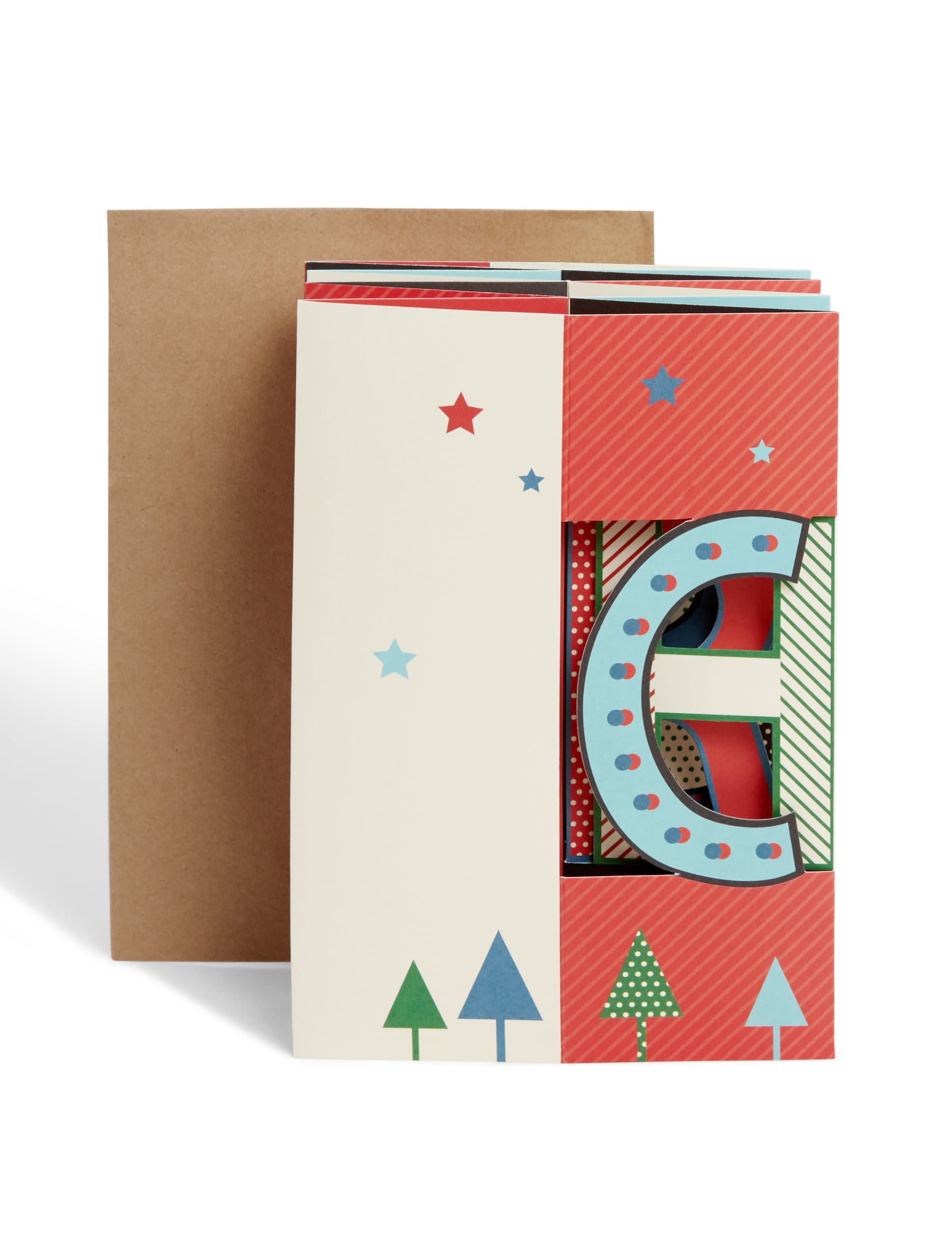 Fun 3D Banner Christmas Card Image 2 of 4