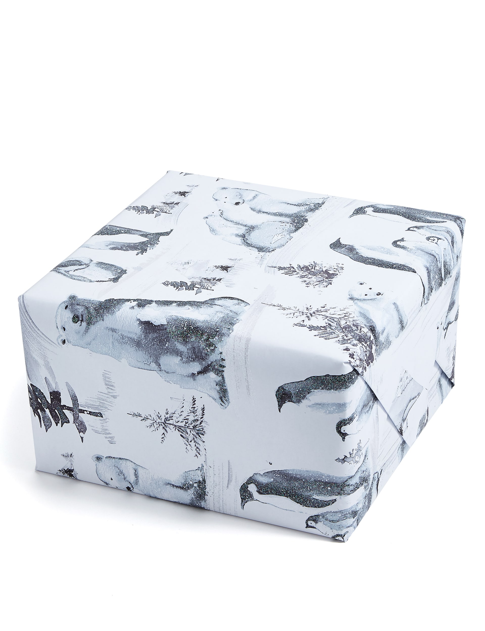 Nordic Noel Winter Animals 3m Wrapping Paper Image 2 of 3