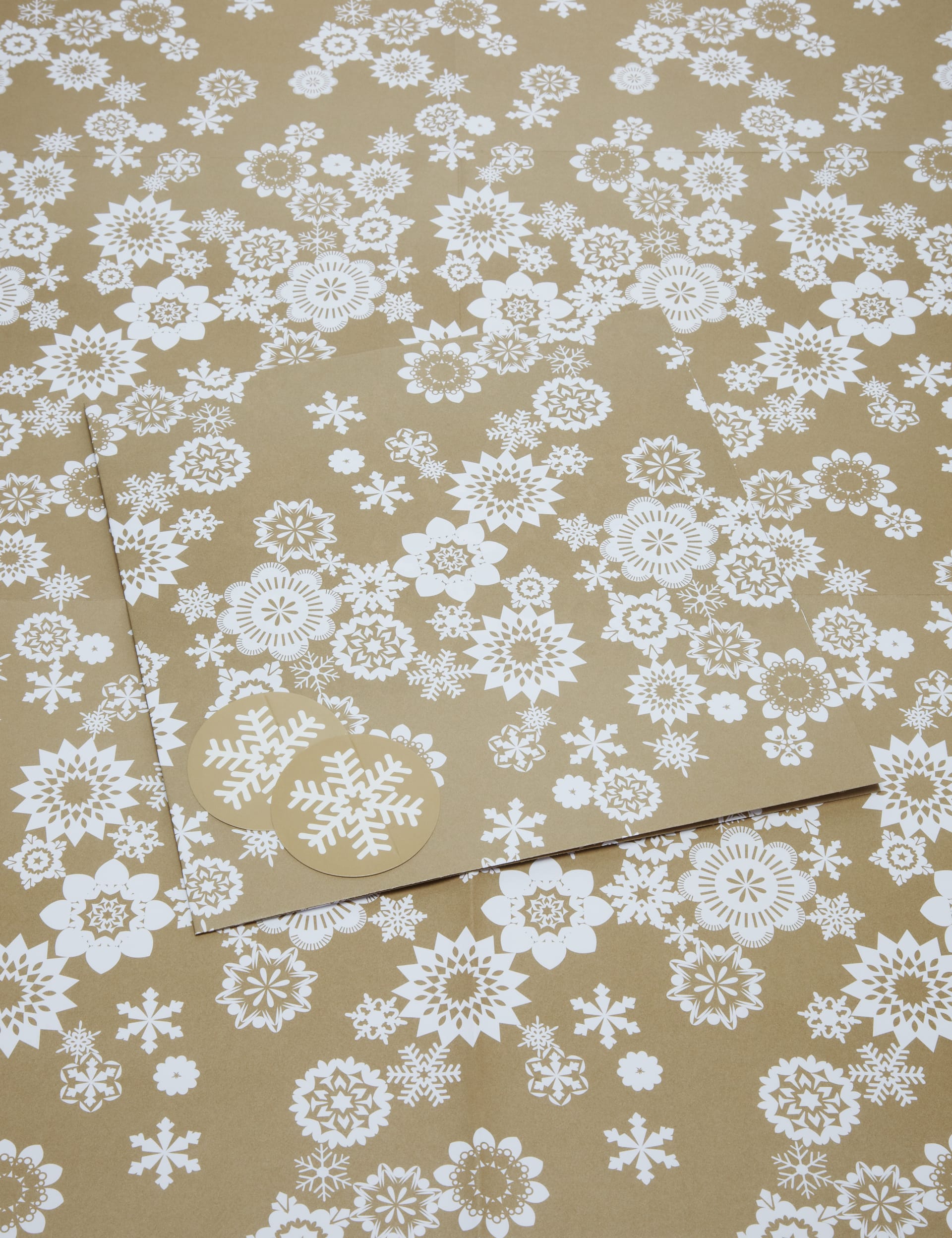 Scented Snowflakes Scented Wrapping Paper Image 1 of 2