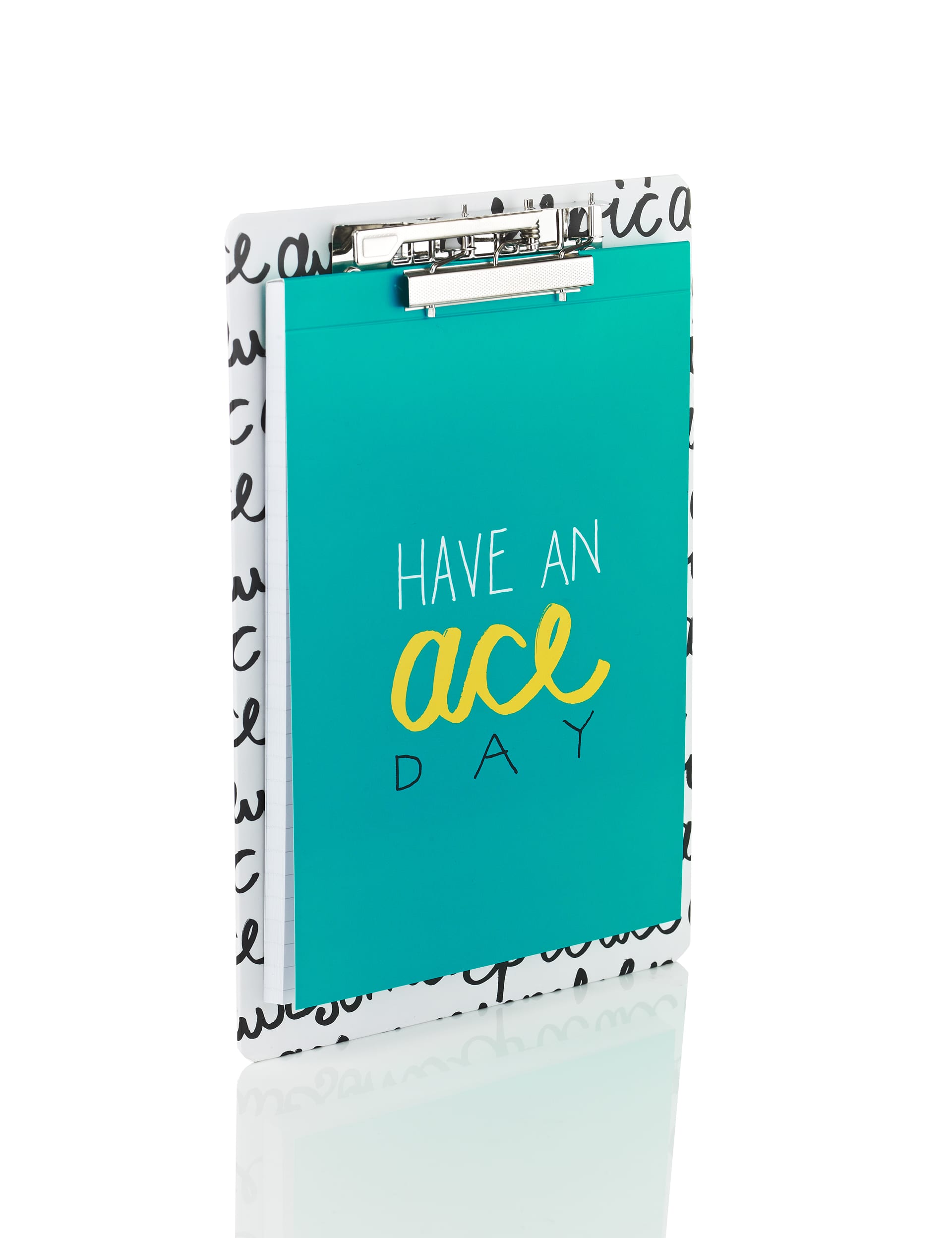 Contemporary Text Have An Ace Day Notepad Clipboard Image 2 of 3