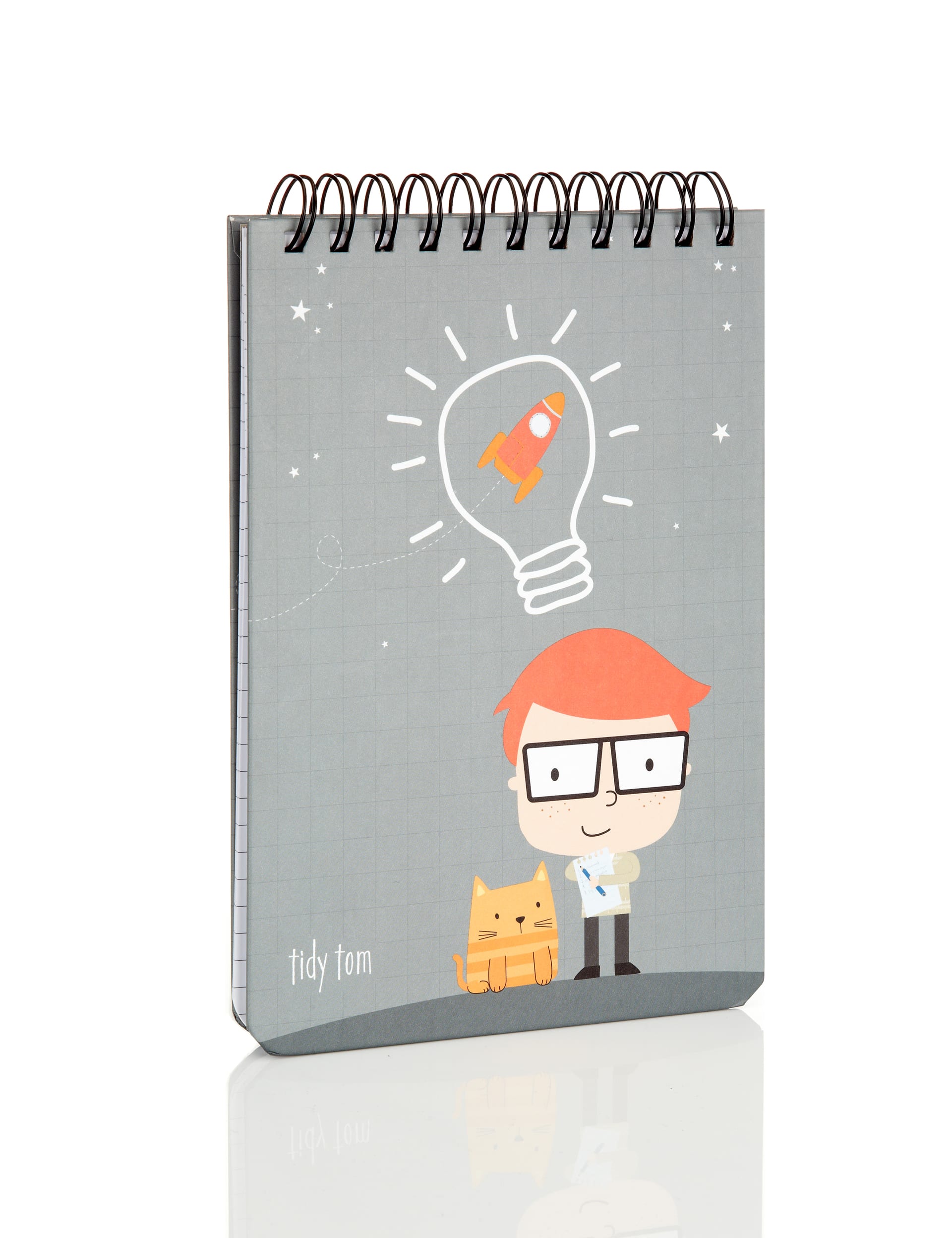 Tidy Tom Ring-bound A5 Notebook Image 2 of 3