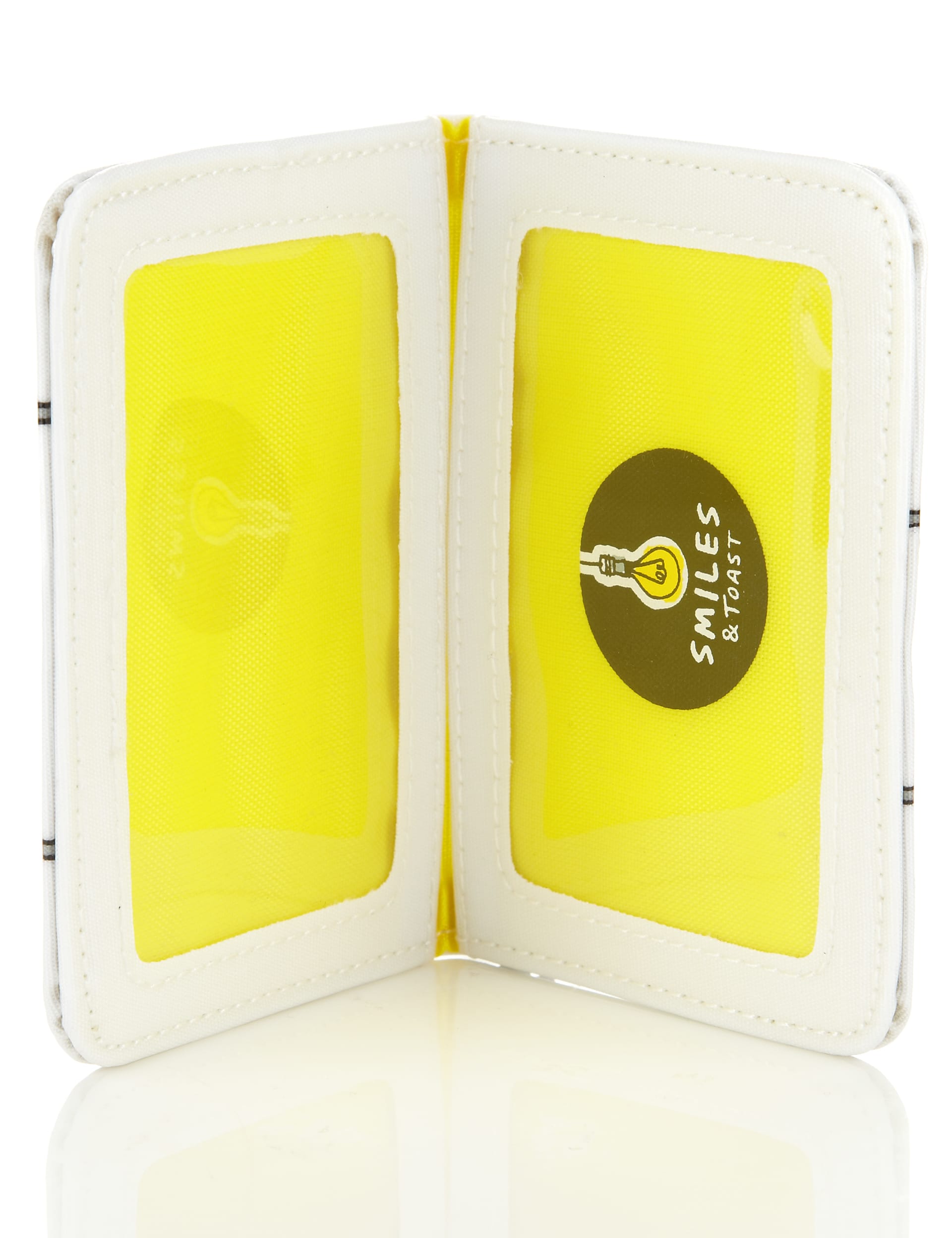 Smiles & Toast Fabric Travel Card Wallet Image 2 of 3