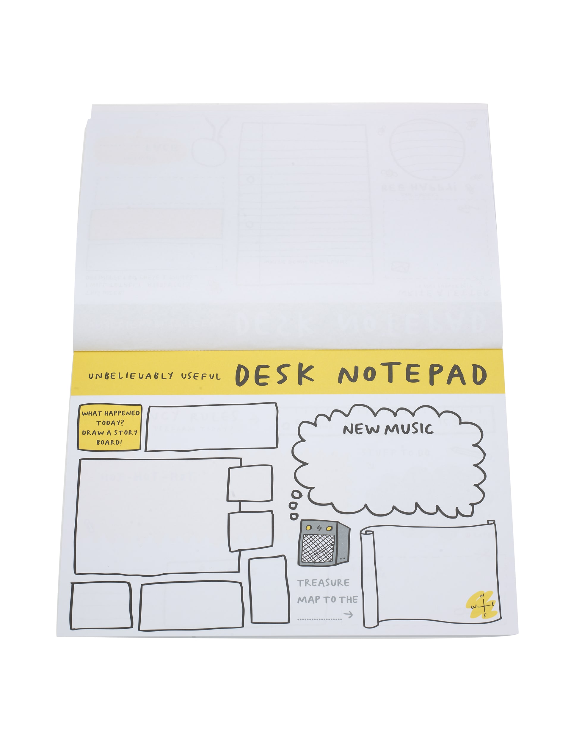 Smiles & Toast Desktop Notepad Image 2 of 5