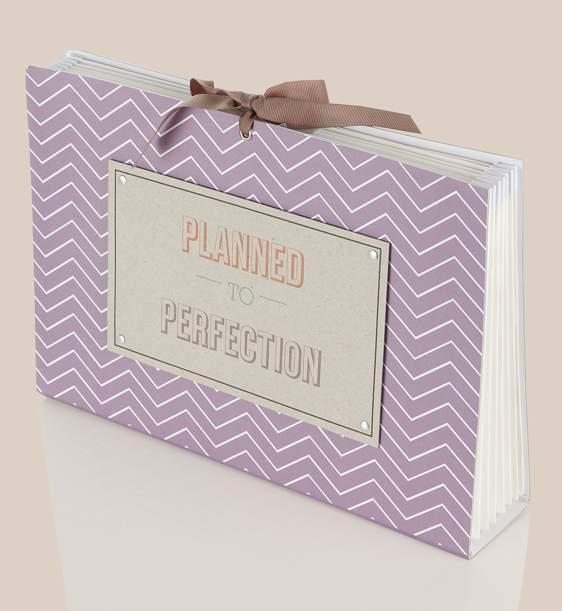 Chevron Collection Concertina Wedding Planning File Image 2 of 3