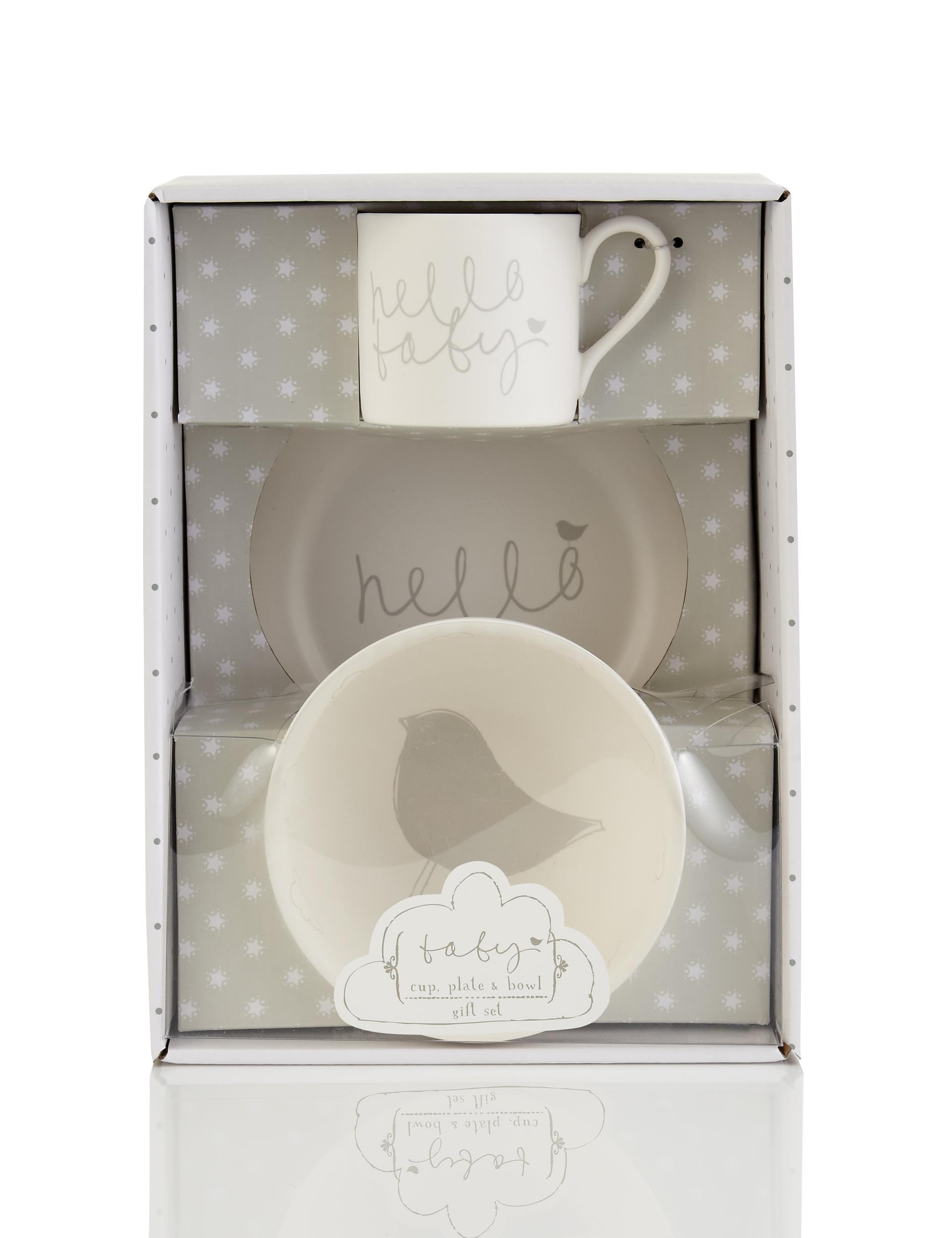Baby Cup, Plate & Bowl Gift Set Image 1 of 2