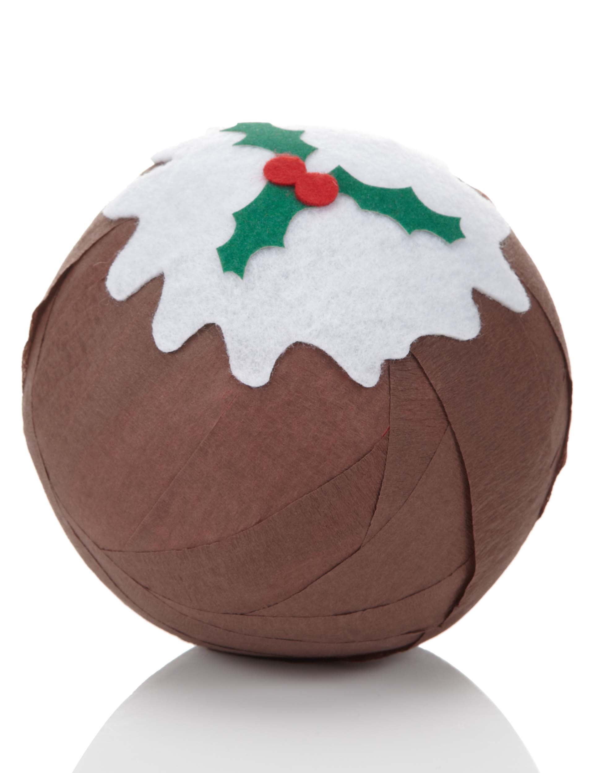 Christmas Pudding Party Ball Image 1 of 2