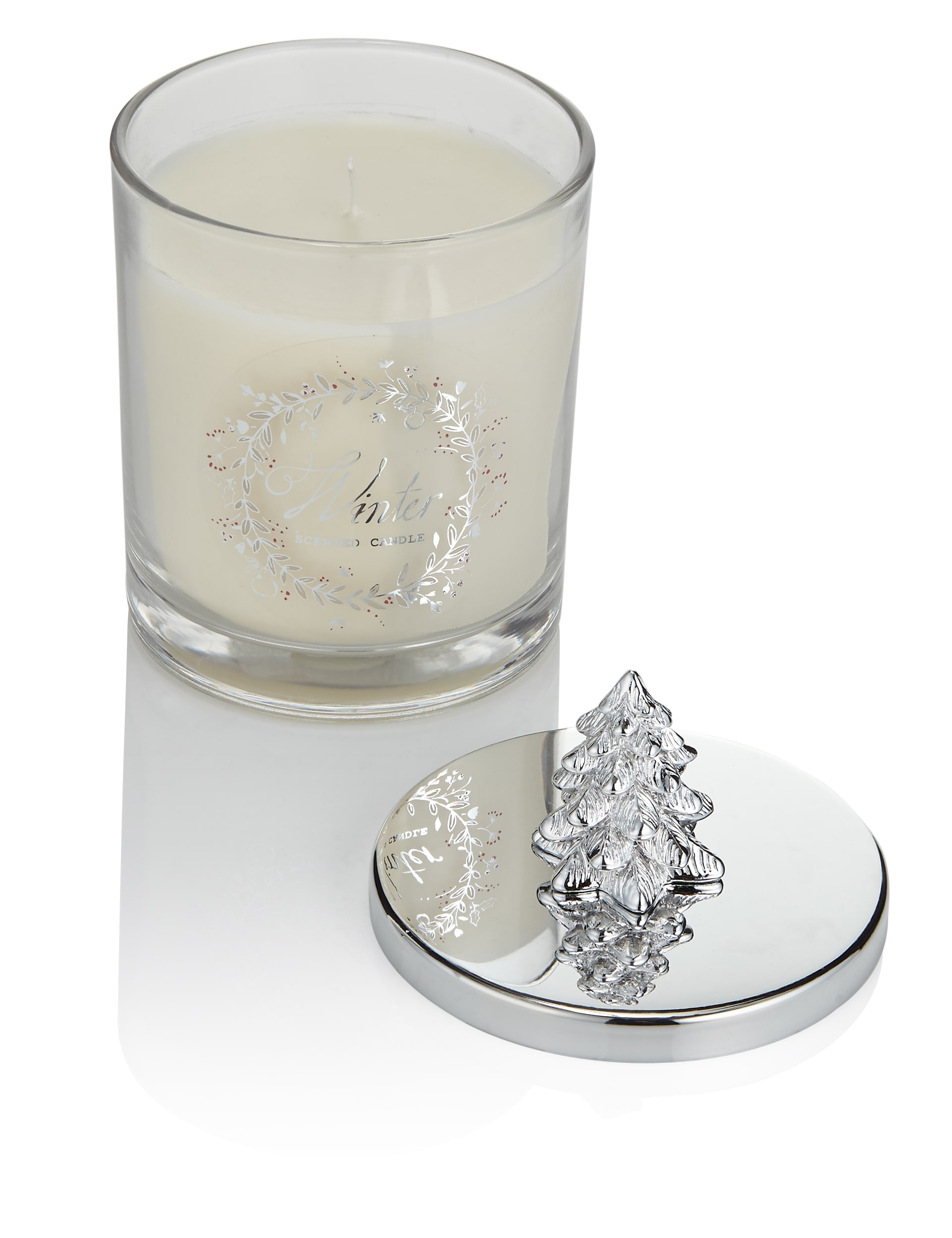 Winter Scented Lidded Filled Candle Image 2 of 3
