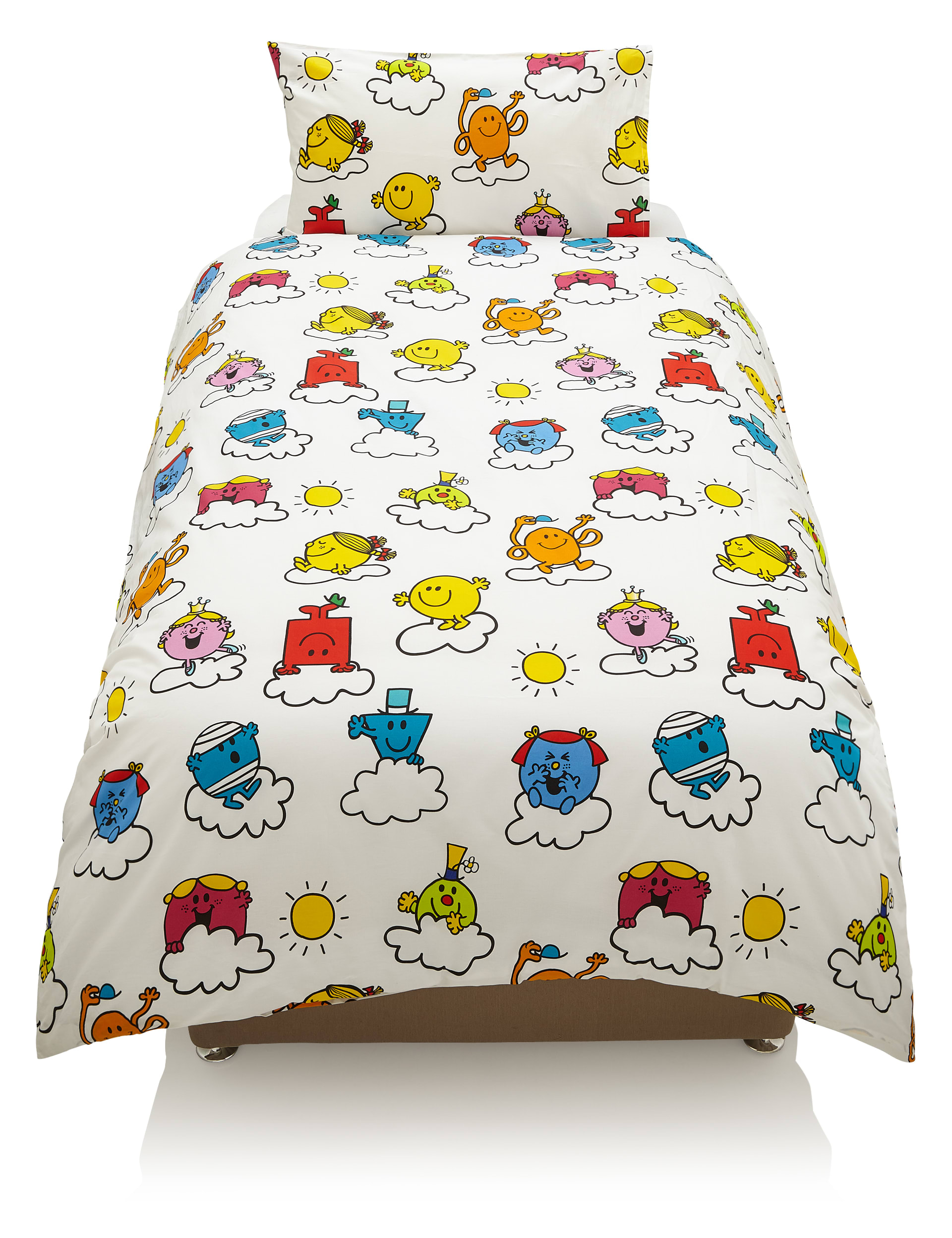 Mr. Men™ Cloud Print Bedding Set Image 1 of 2
