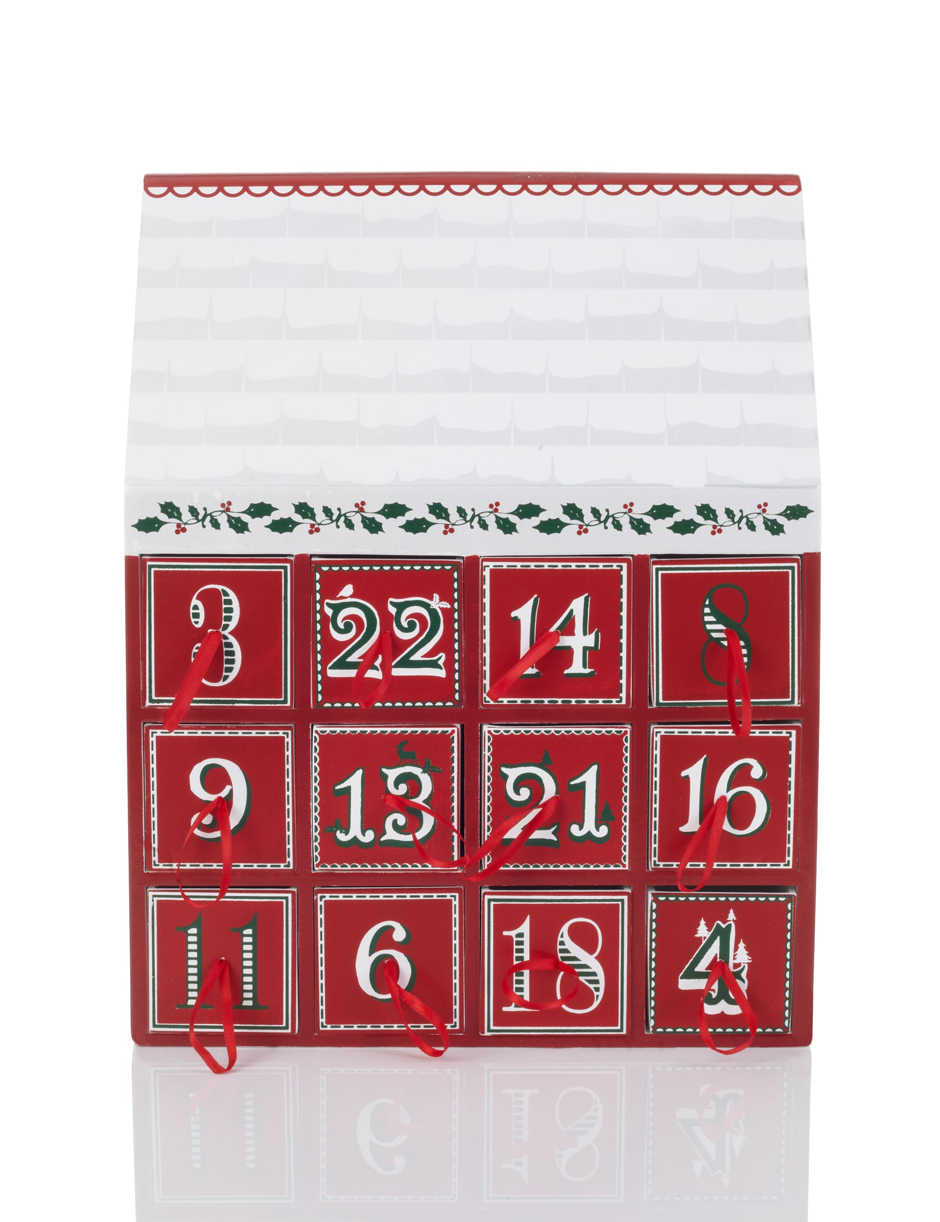Wooden Cabin Advent Calendar Image 2 of 3