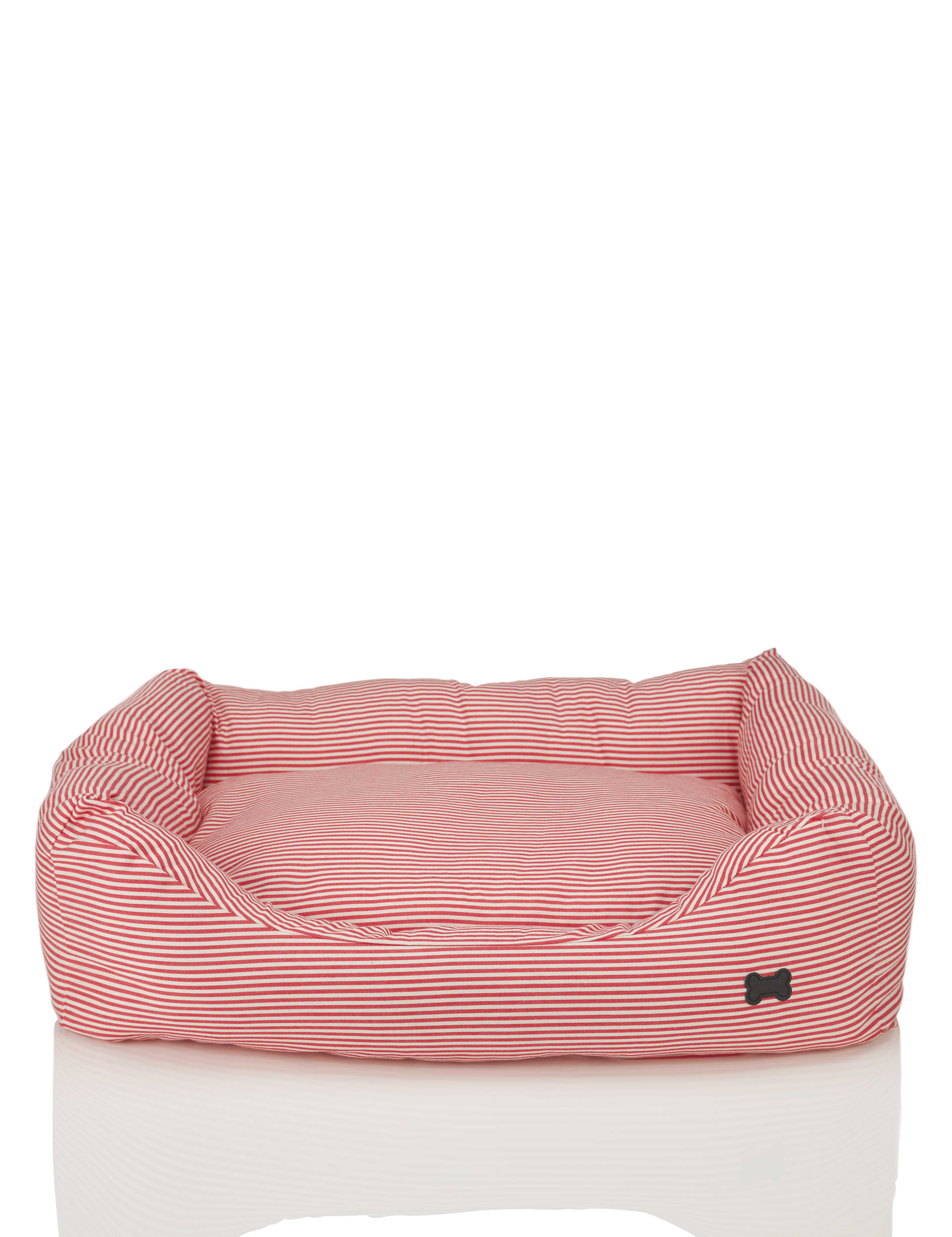 Striped dog bed outlet
