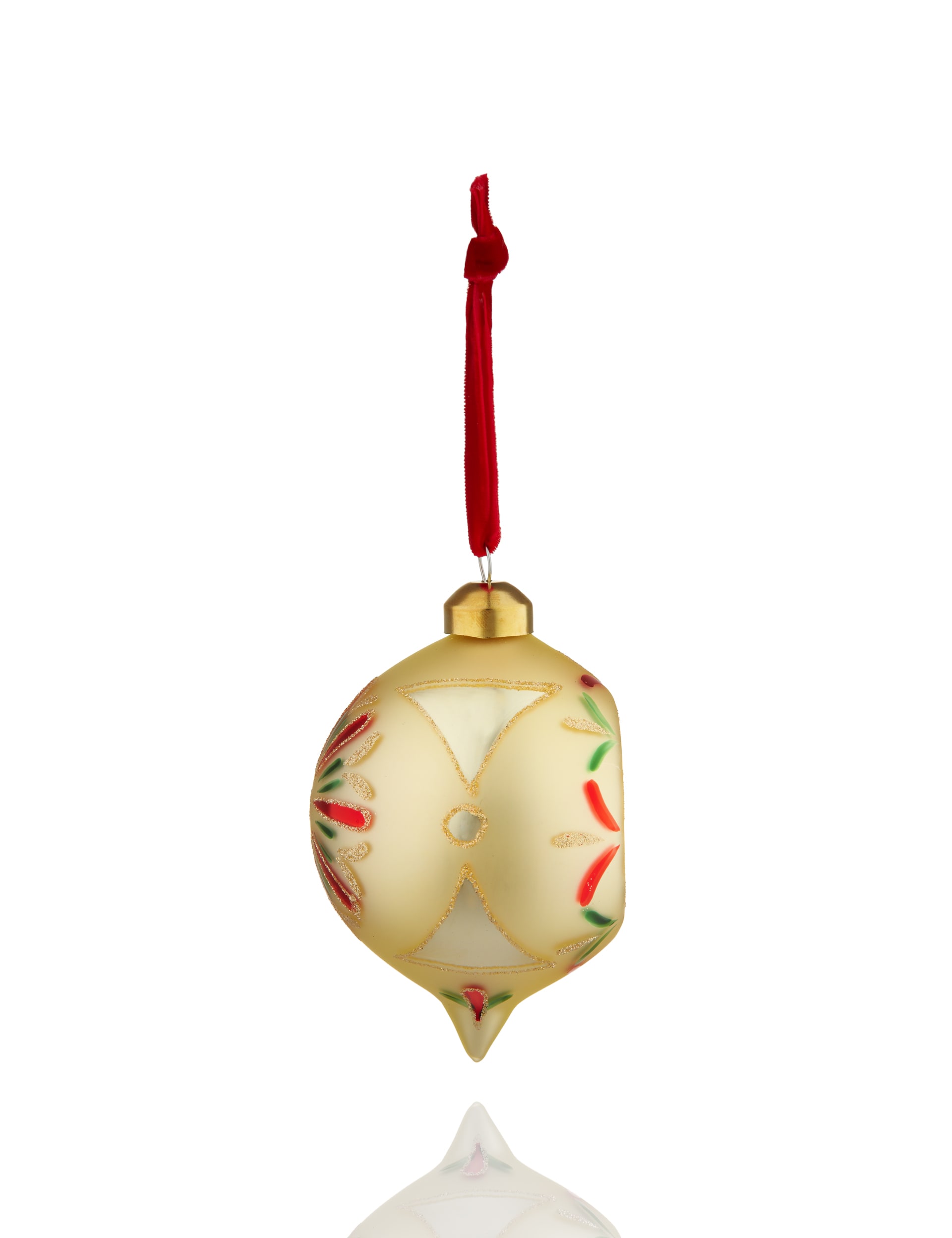 Silver Reflector Bauble Christmas Decoration Image 2 of 3