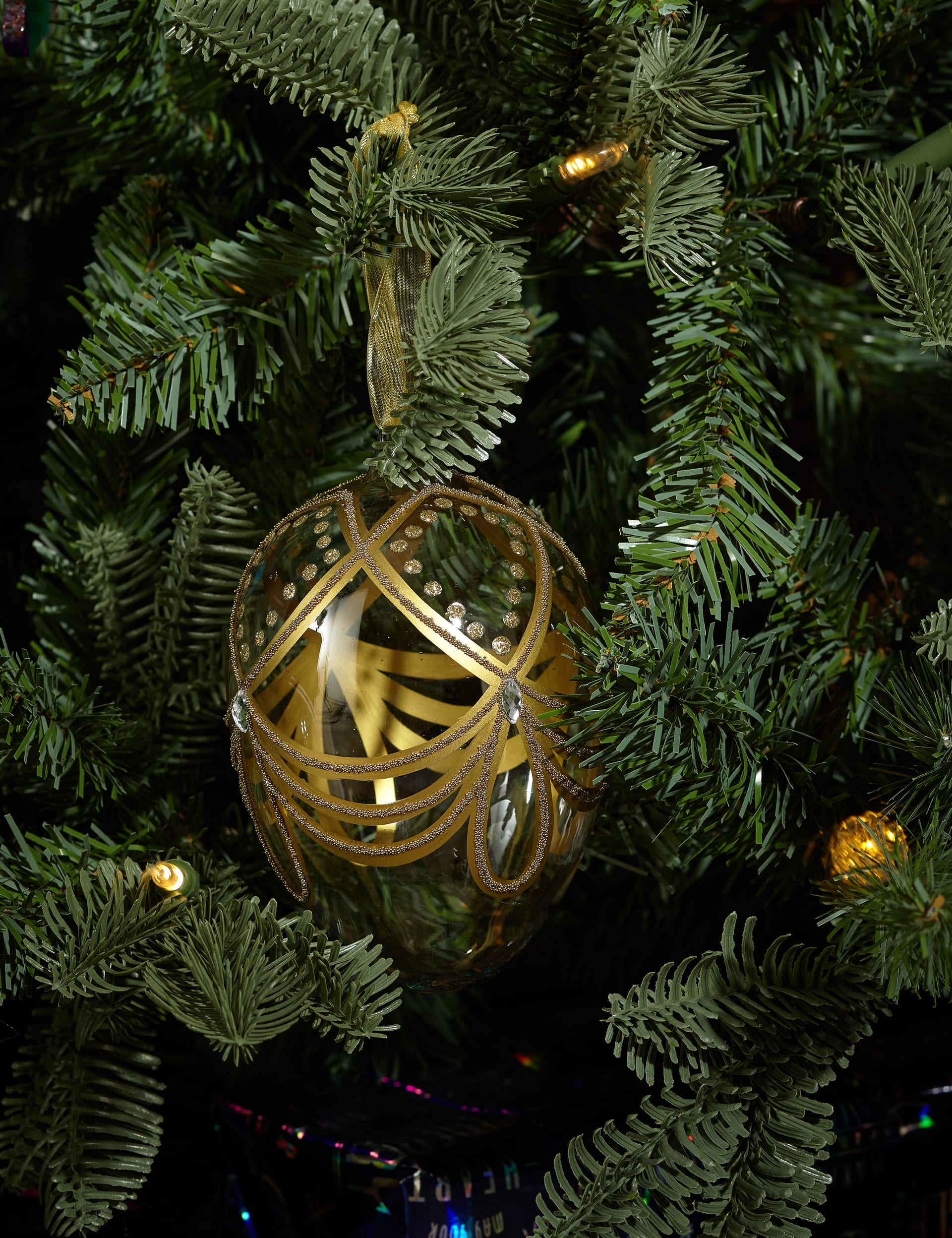 Gold Glass Egg Image 1 of 2