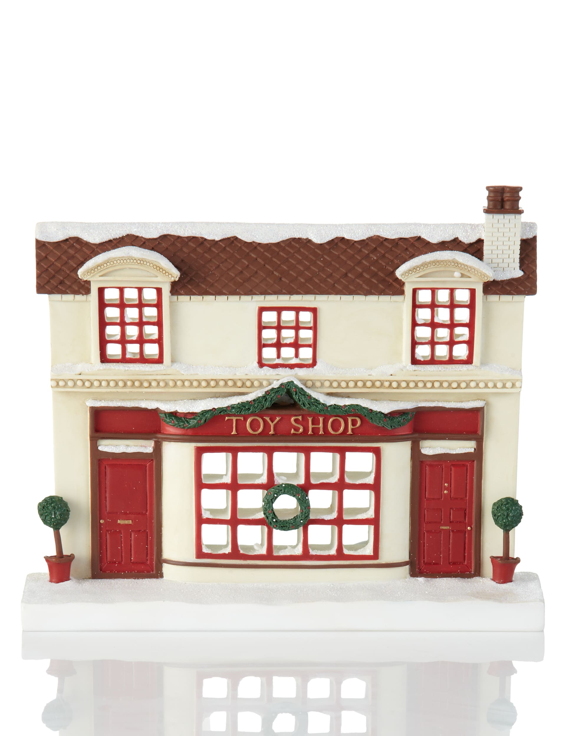 Resin Tealight Holder Christmas Decoration Image 2 of 4