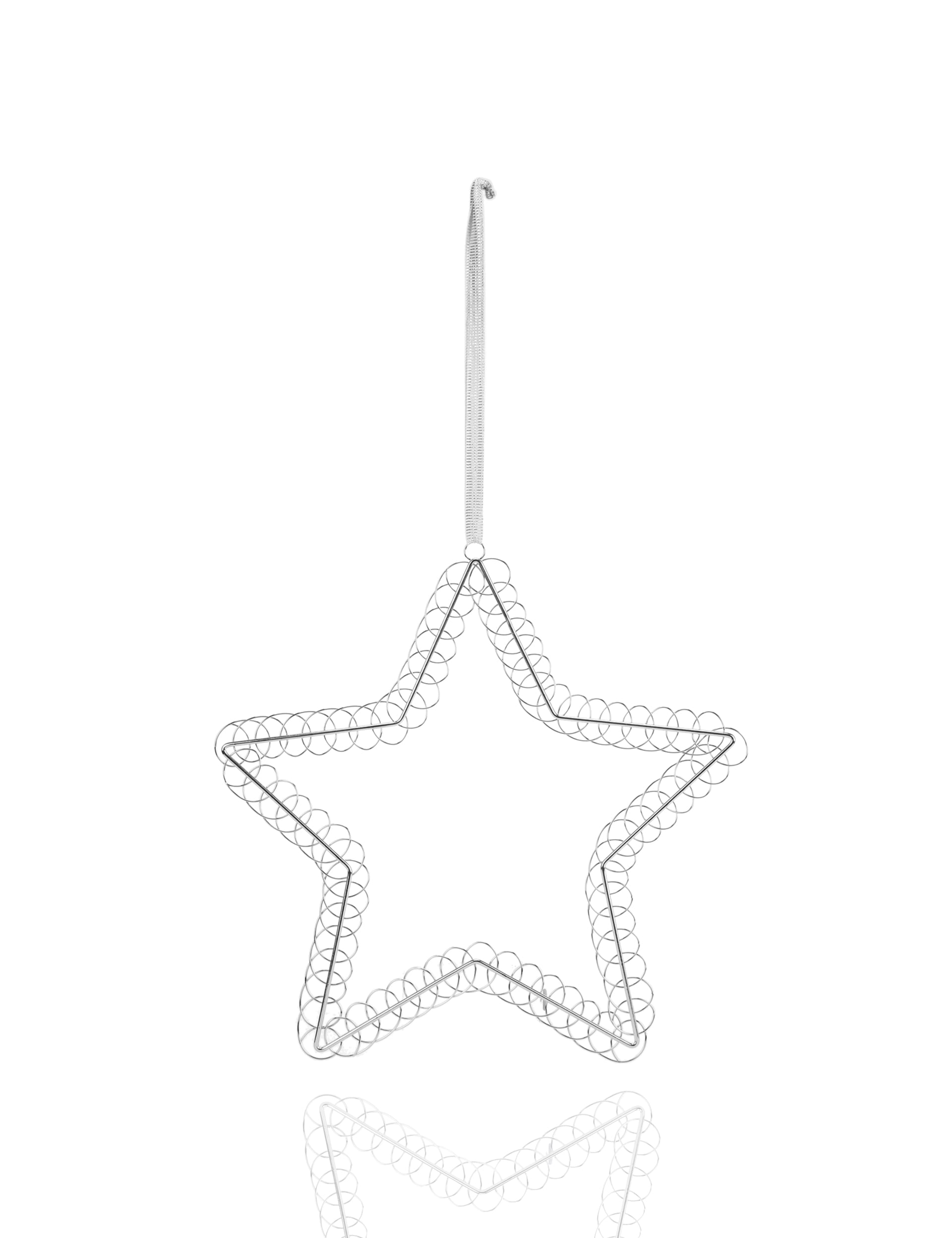 Wire Frame Star Cardholder Christmas Decoration Image 1 of 2