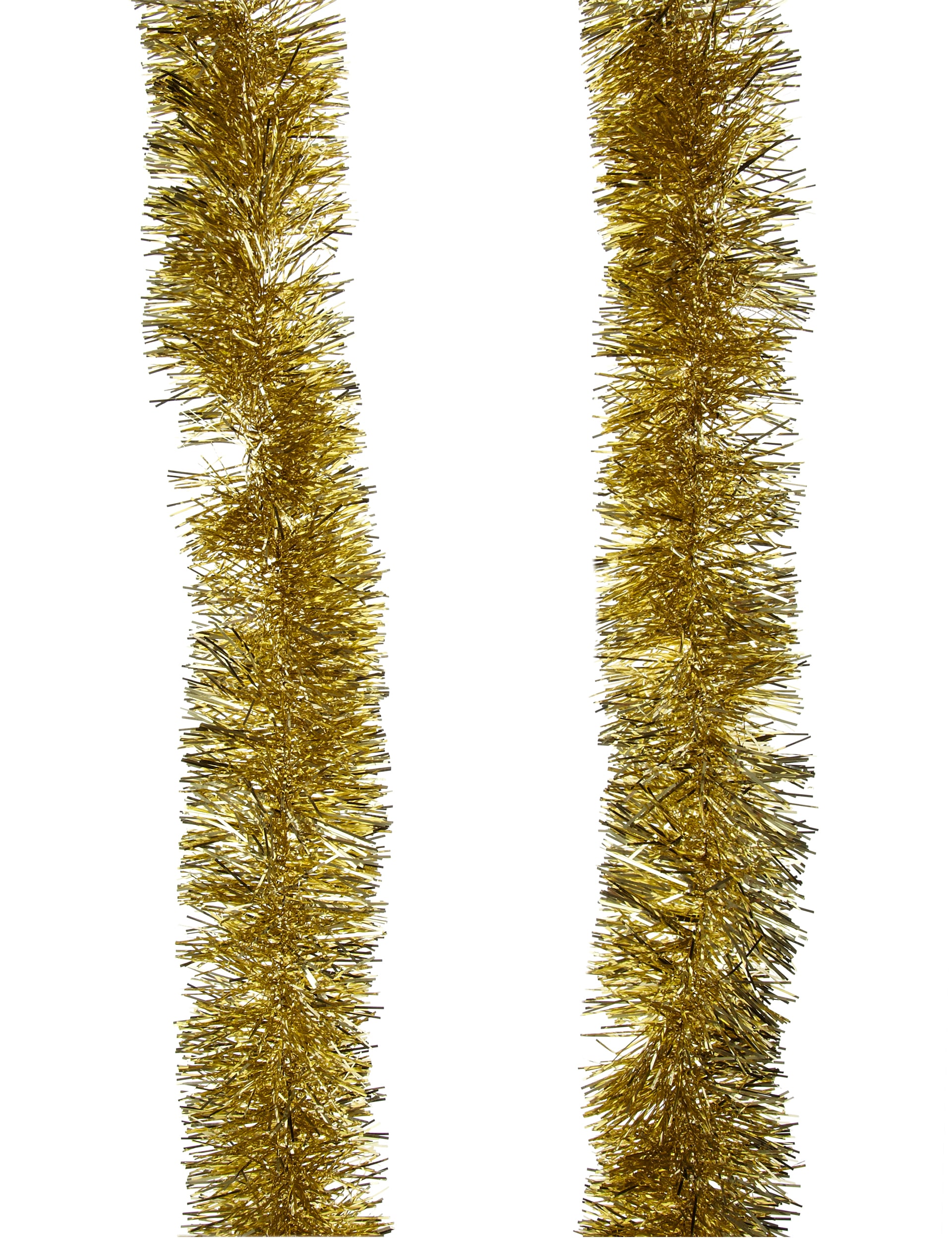 2 x 2m Golden Christmas Tinsel Image 2 of 3