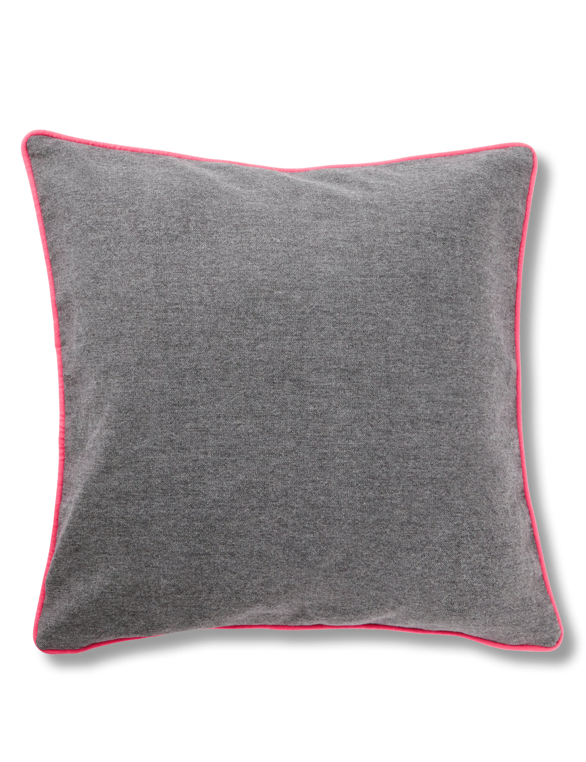 Contrast Piped Textured Cushion Image 1 of 2
