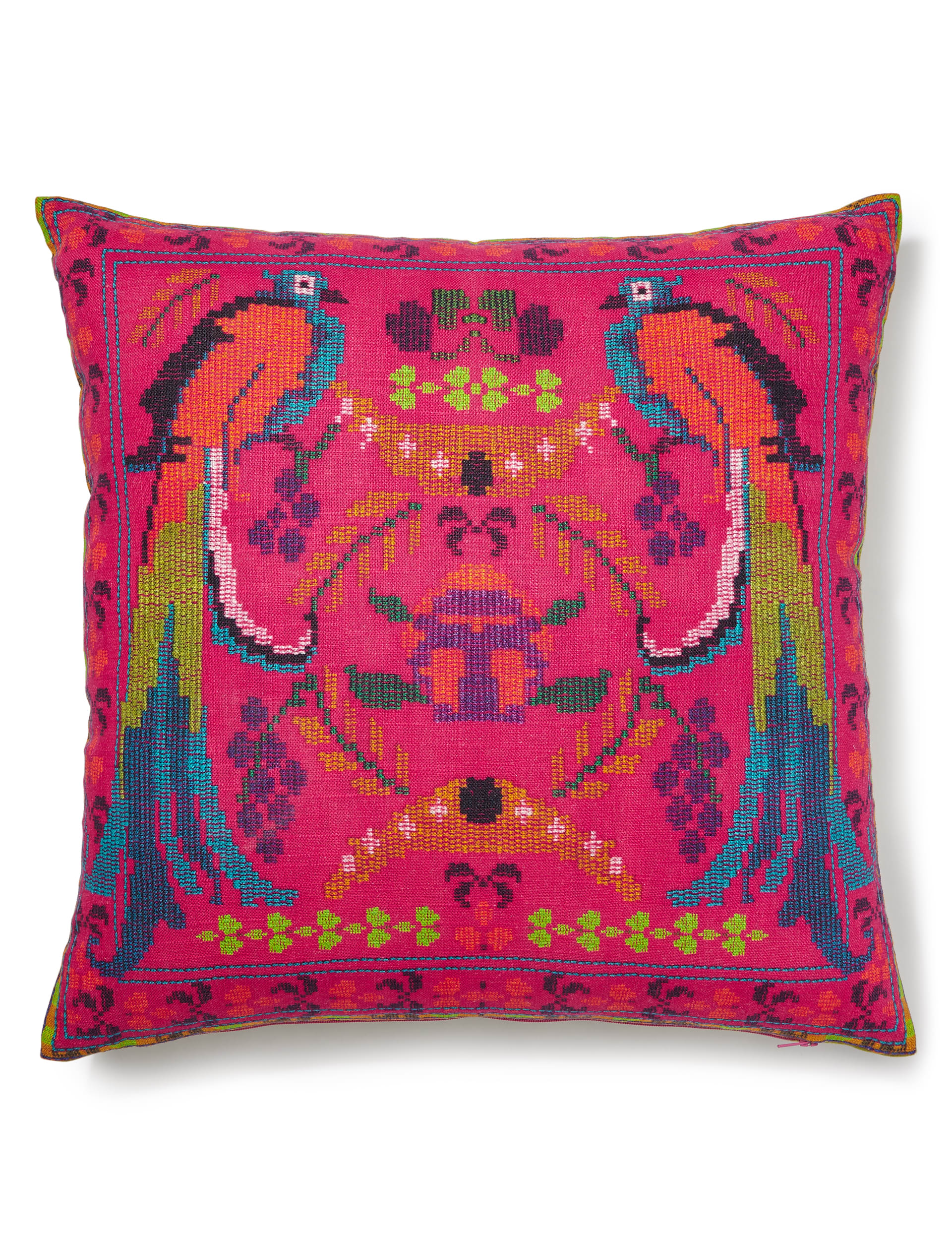 Peruvian Birds Cushion Image 1 of 2