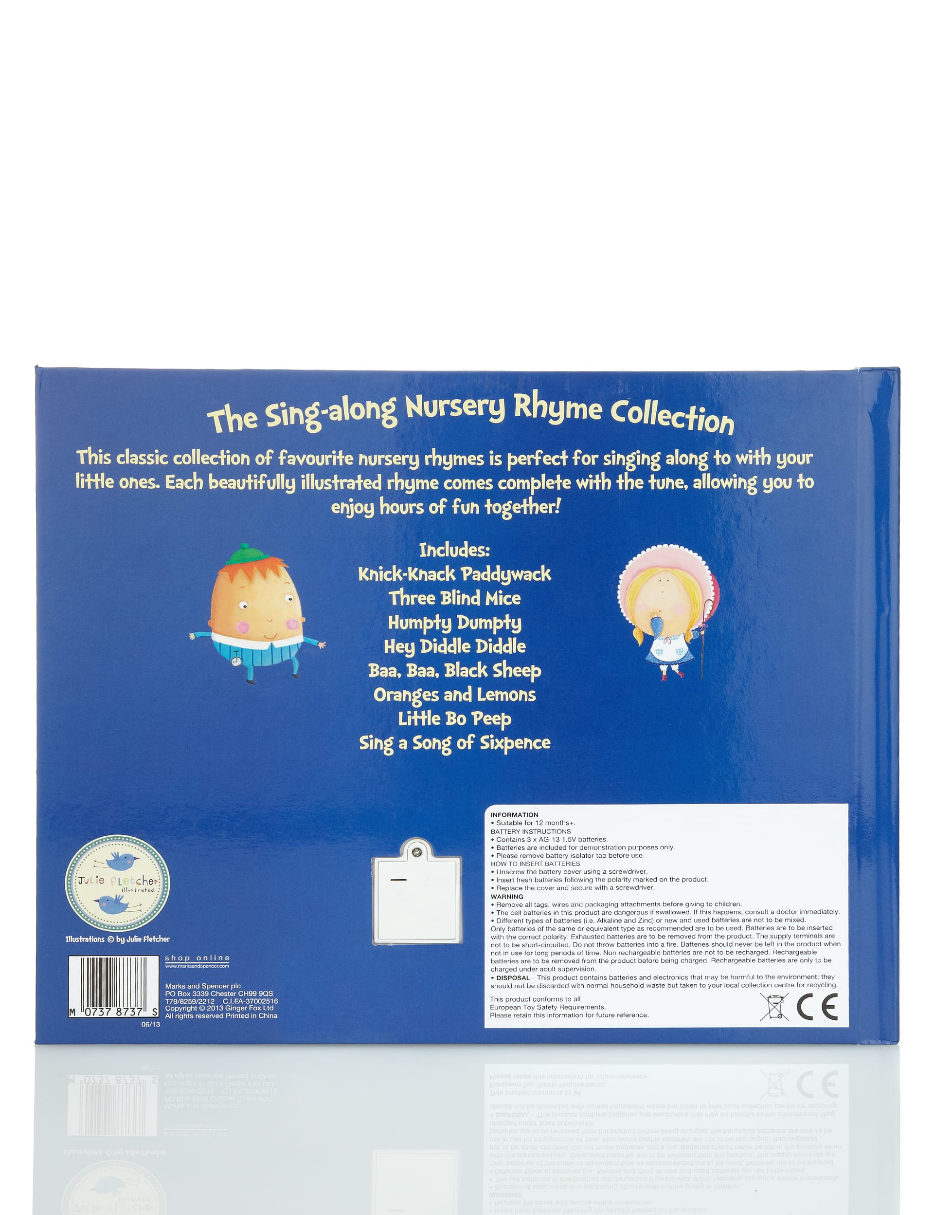 The Sing-Along Nursery Rhyme Sound Book Image 2 of 3