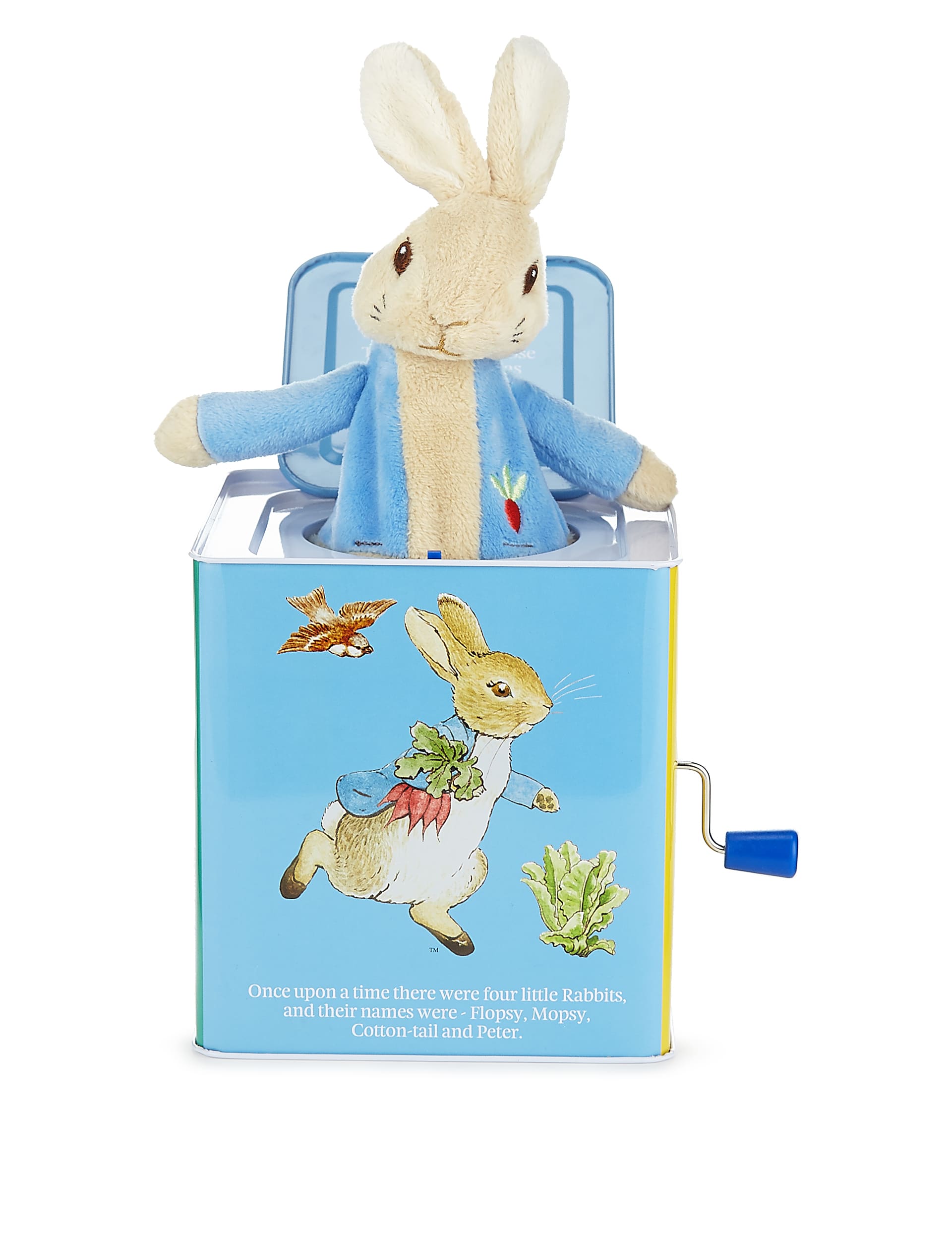 Peter Rabbit Jack in a Box Soft Toy M S