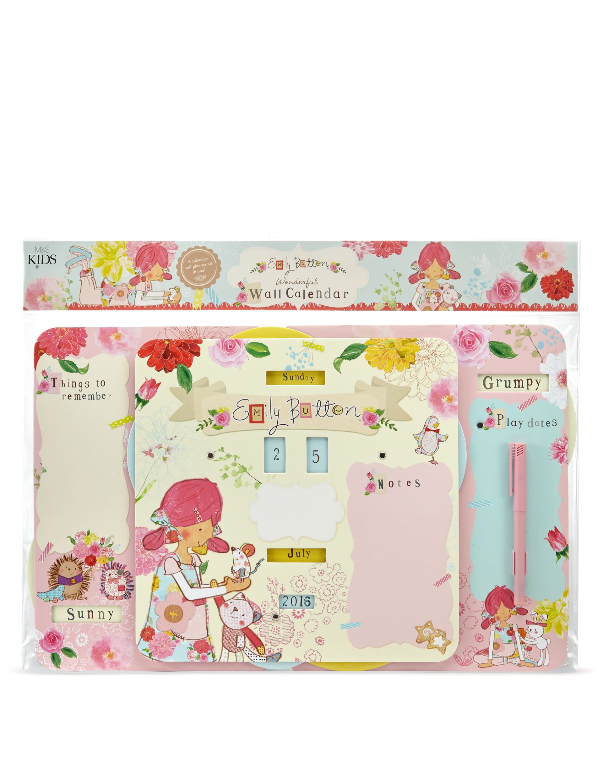 Emily Button™ Wonderful Wall Calendar Image 2 of 3