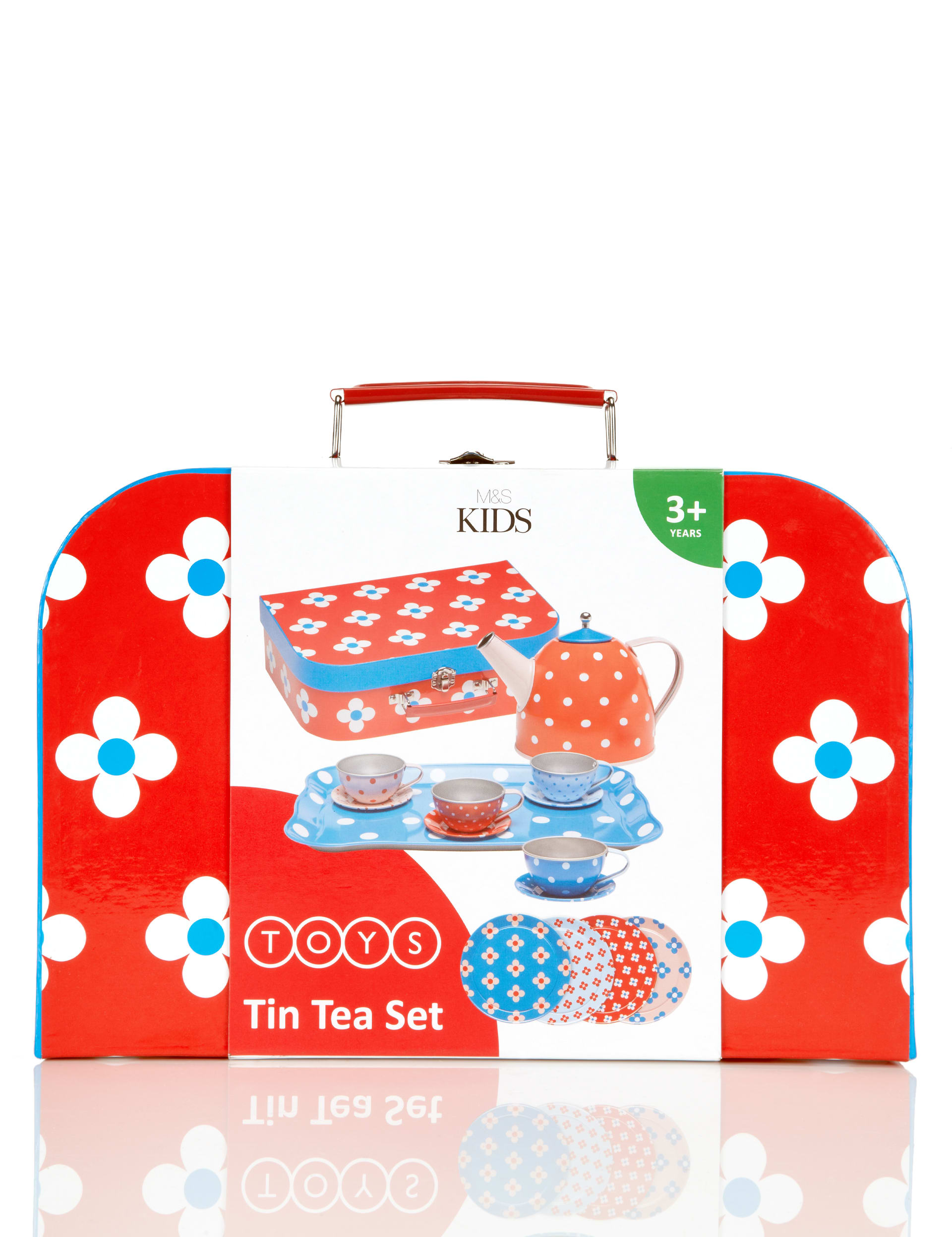 Tin Tea Set Image 2 of 3