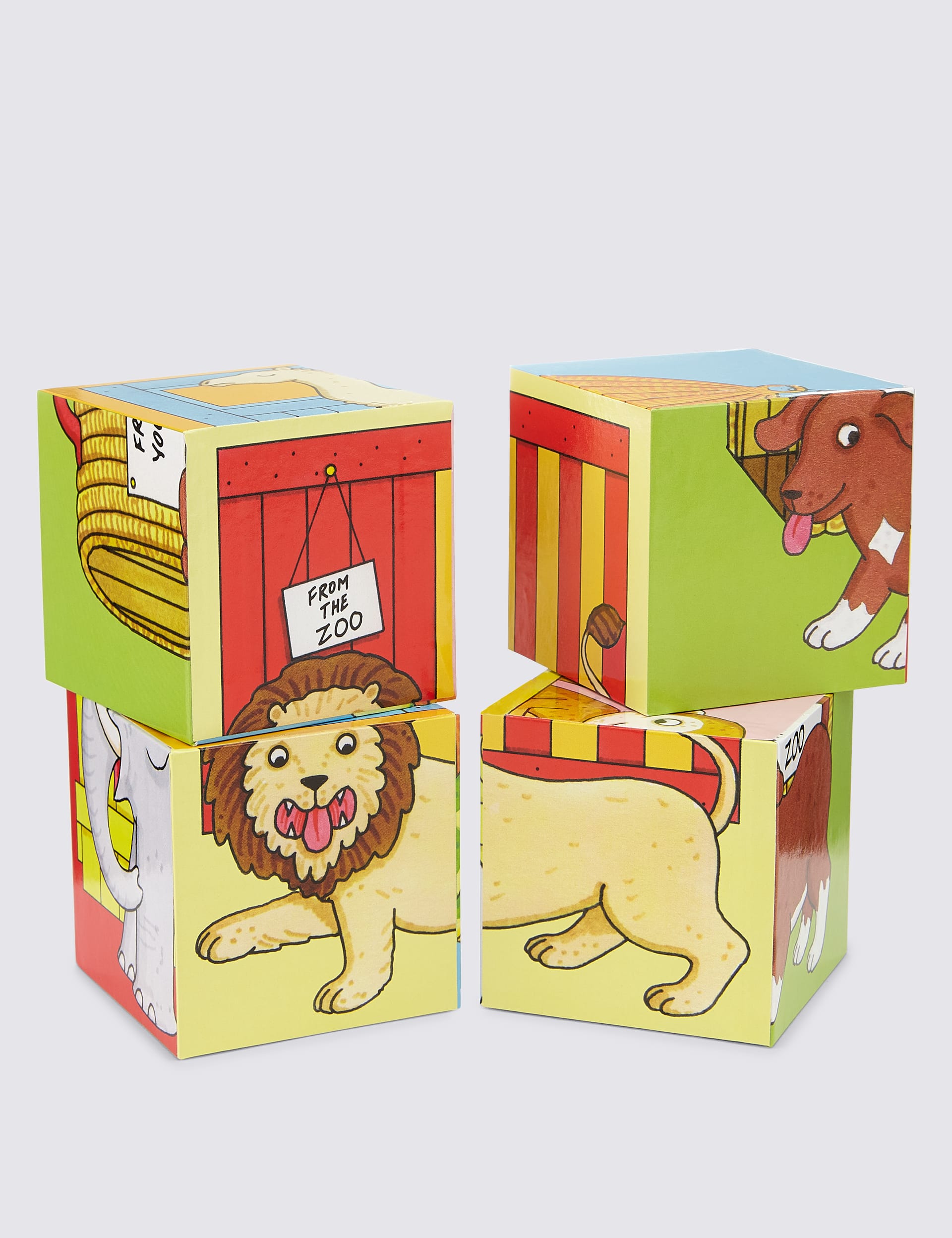 Dear zoo puzzle blocks top