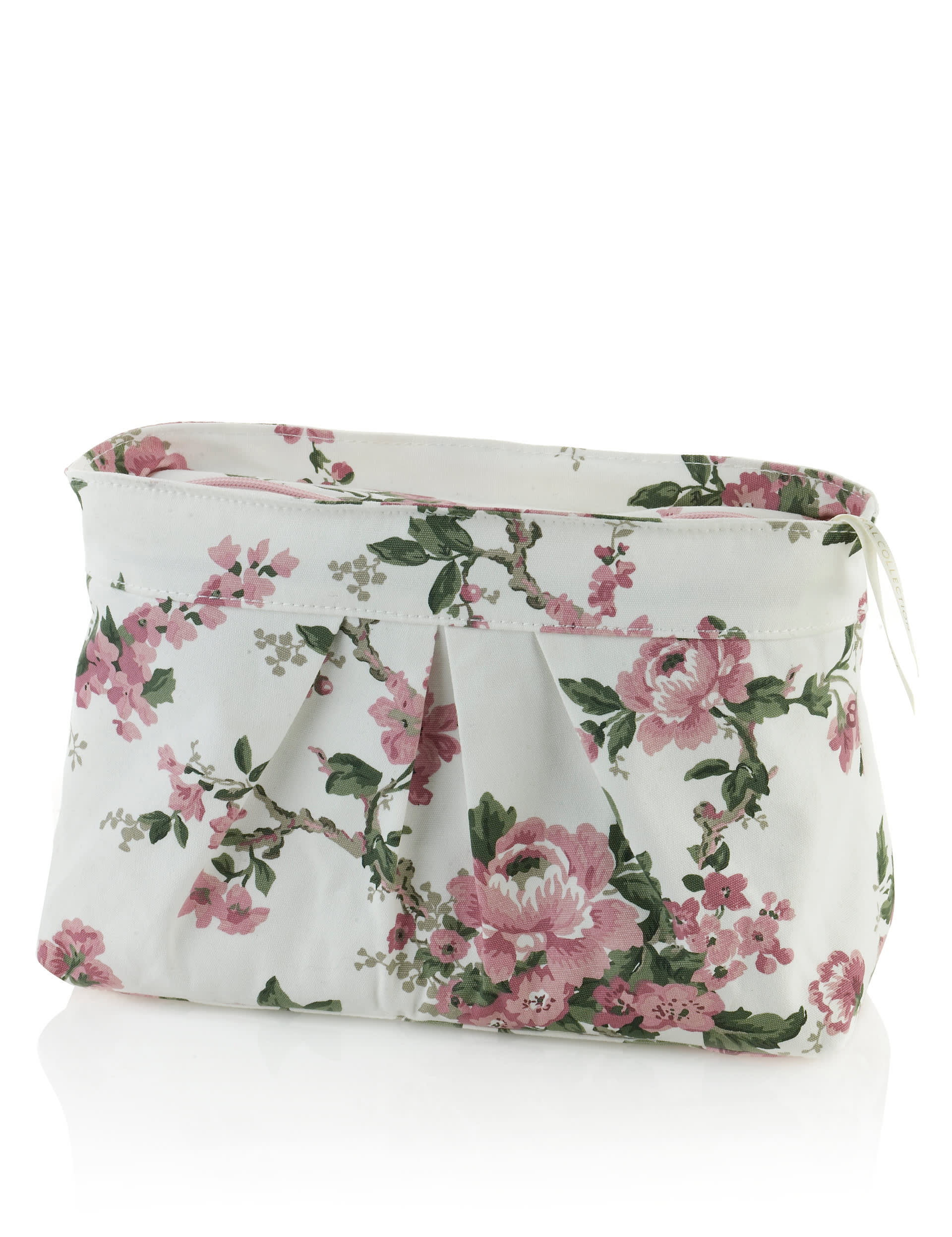Floral Collection Vintage Inspired Cosmetic Bag Image 1 of 1